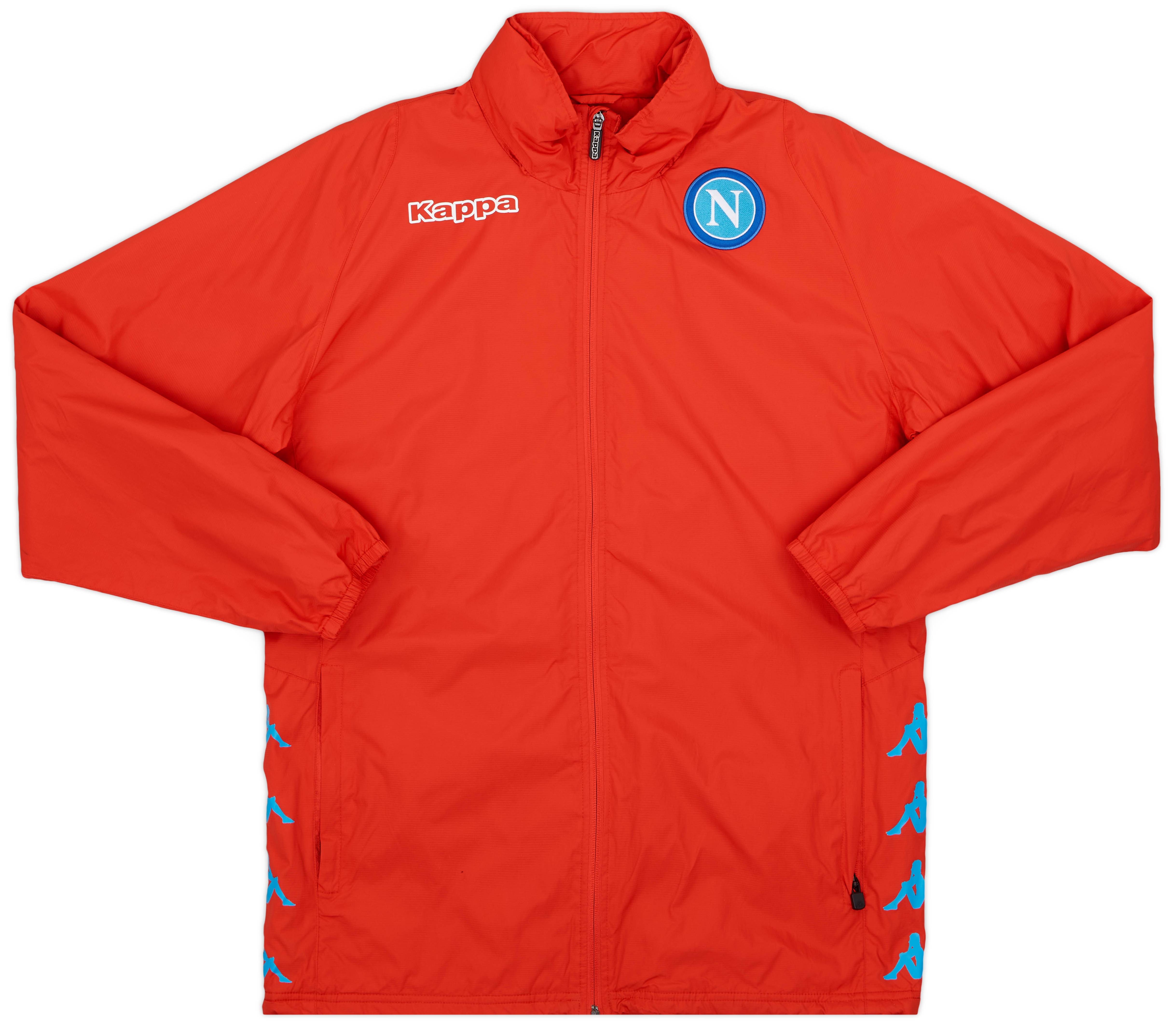 2016-17 Napoli Kappa Padded Rain Jacket - 7/10