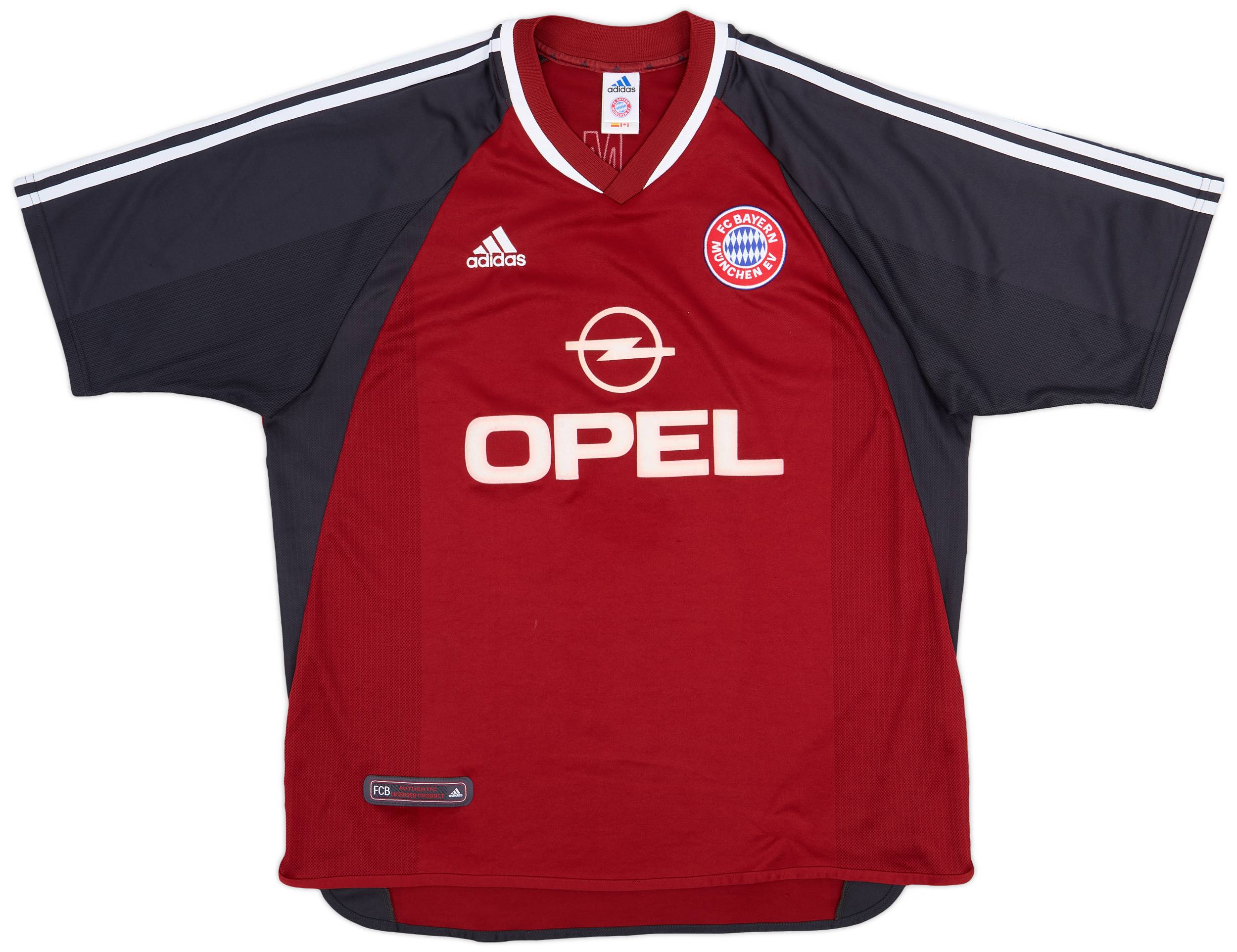 2000-01 Bayern Munich CL Shirt Scholl #7 - 9/10 - (XXL)