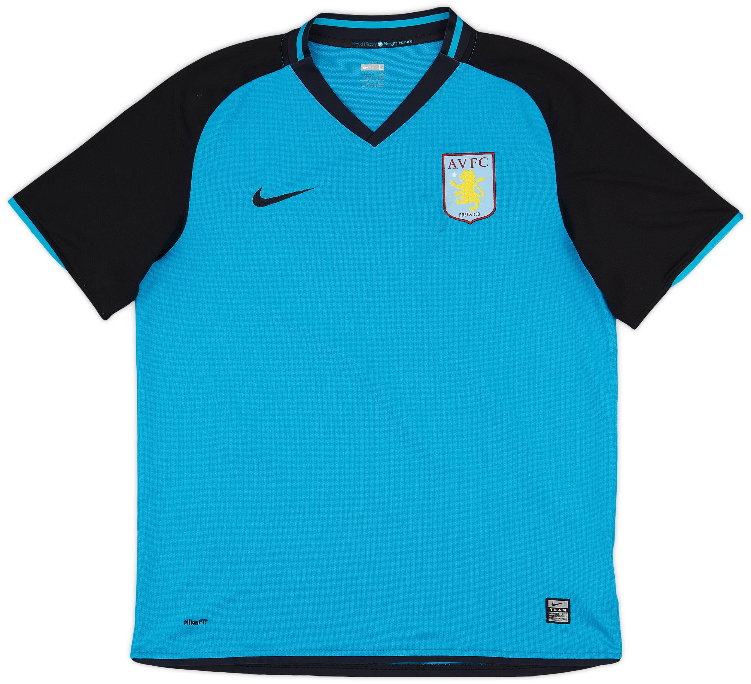 2008-09 Aston Villa Away Shirt Young #7 - 6/10 - (L)