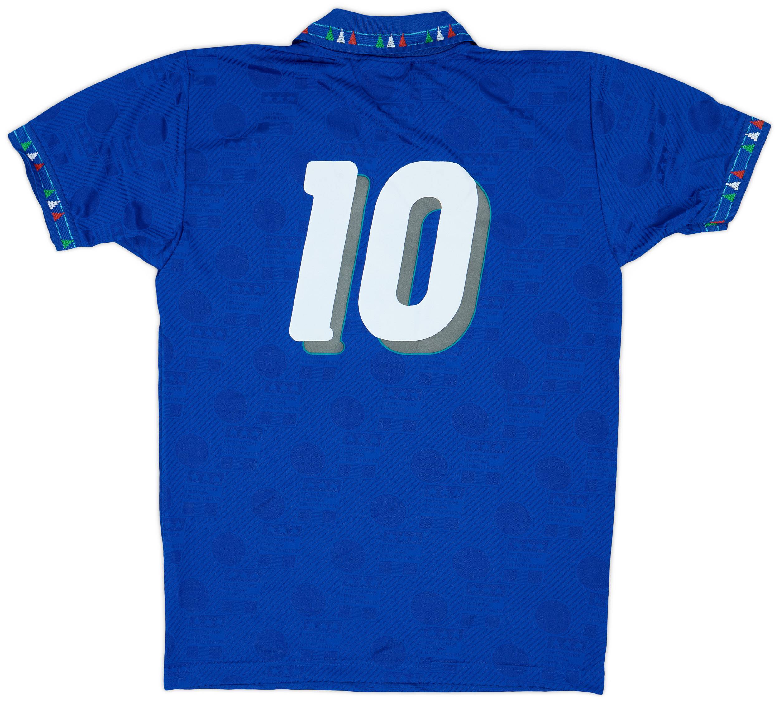 イタリア代表 1994 ホーム ユニフォーム #10 R.BAGGIO 1994 Italy Home Shirt #10 (Baggio) (M)