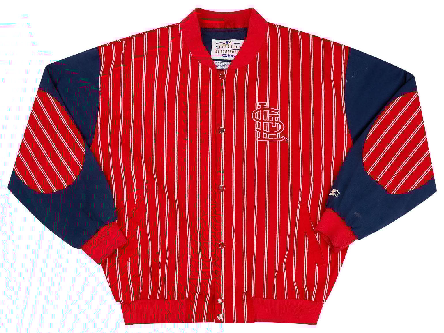 1990s St. Louis Cardinals Starter Bomber Jacket XL