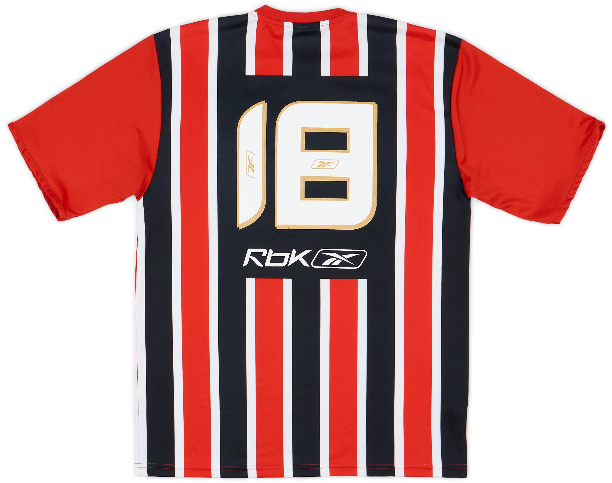 São Paulo F.C 2006年　Reebok サッカーシャツ　#7 2006 Reebok Sao Paulo Home Soccer Jersey Danilo Kids M