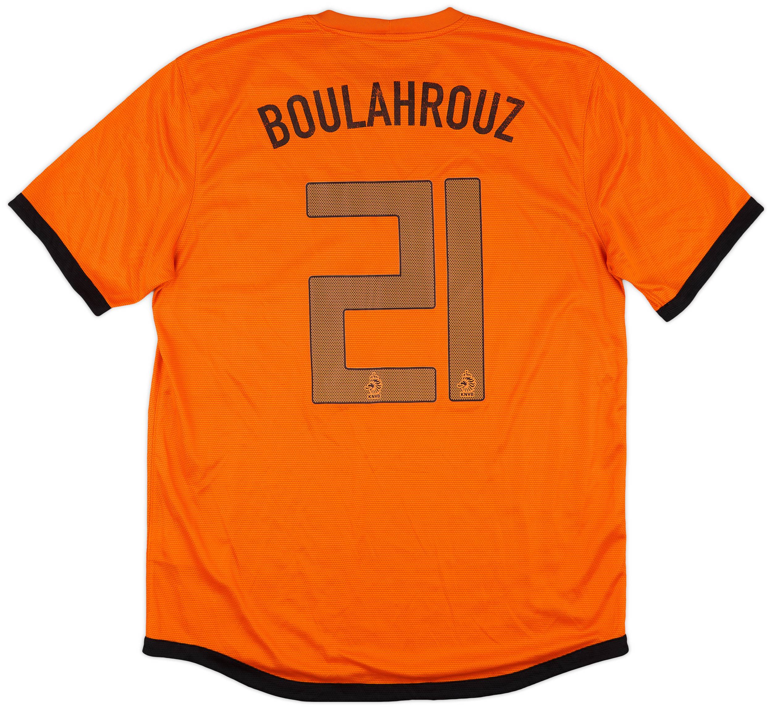 2012-13 Netherlands Home Shirt Boulahrouz #21 - 6/10 - (L)
