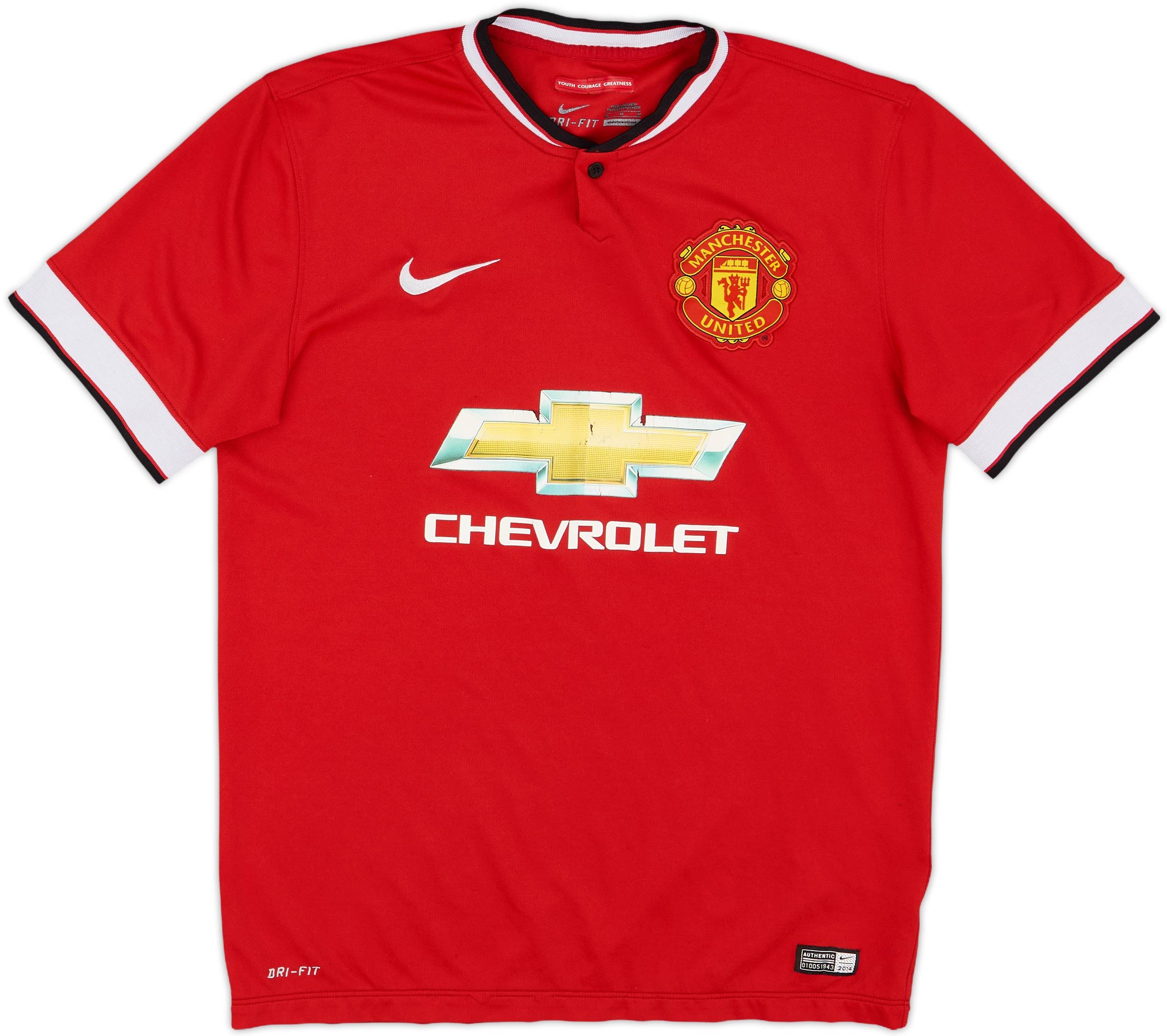 2014-15 Manchester United Home Shirt - 5/10 - (M)