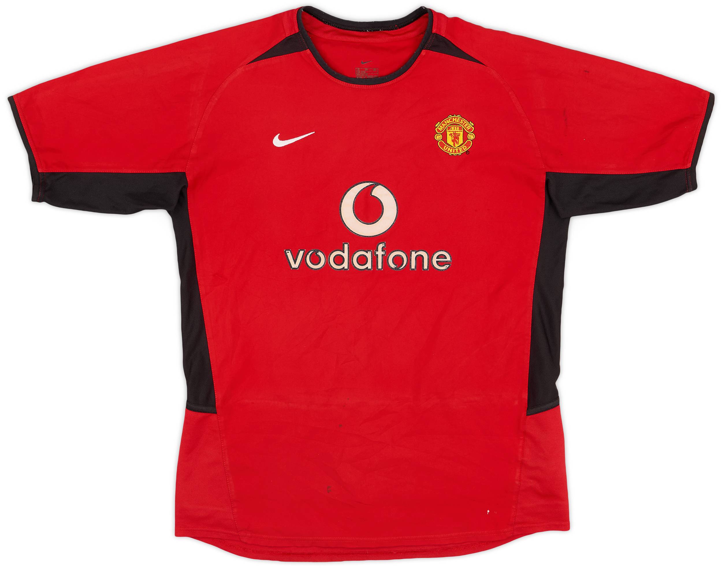 2002-04 Manchester United Home Shirt - 6/10 - (XL.Boys)