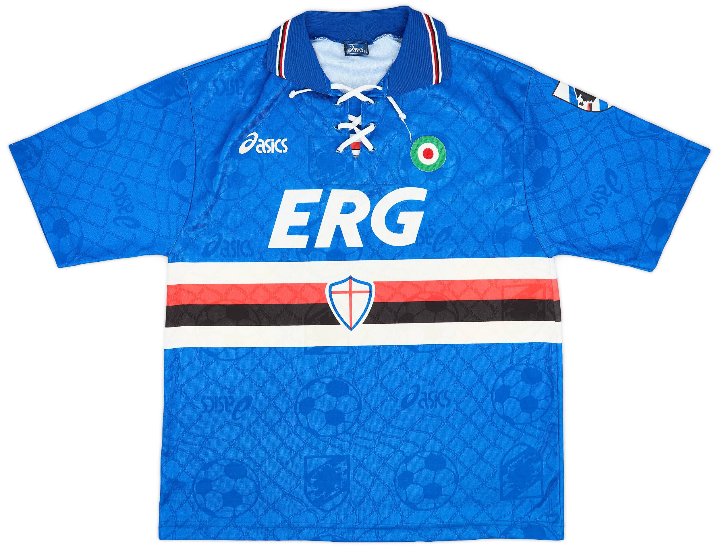 1994-95 Sampdoria Home Shirt - 8/10 - (L)