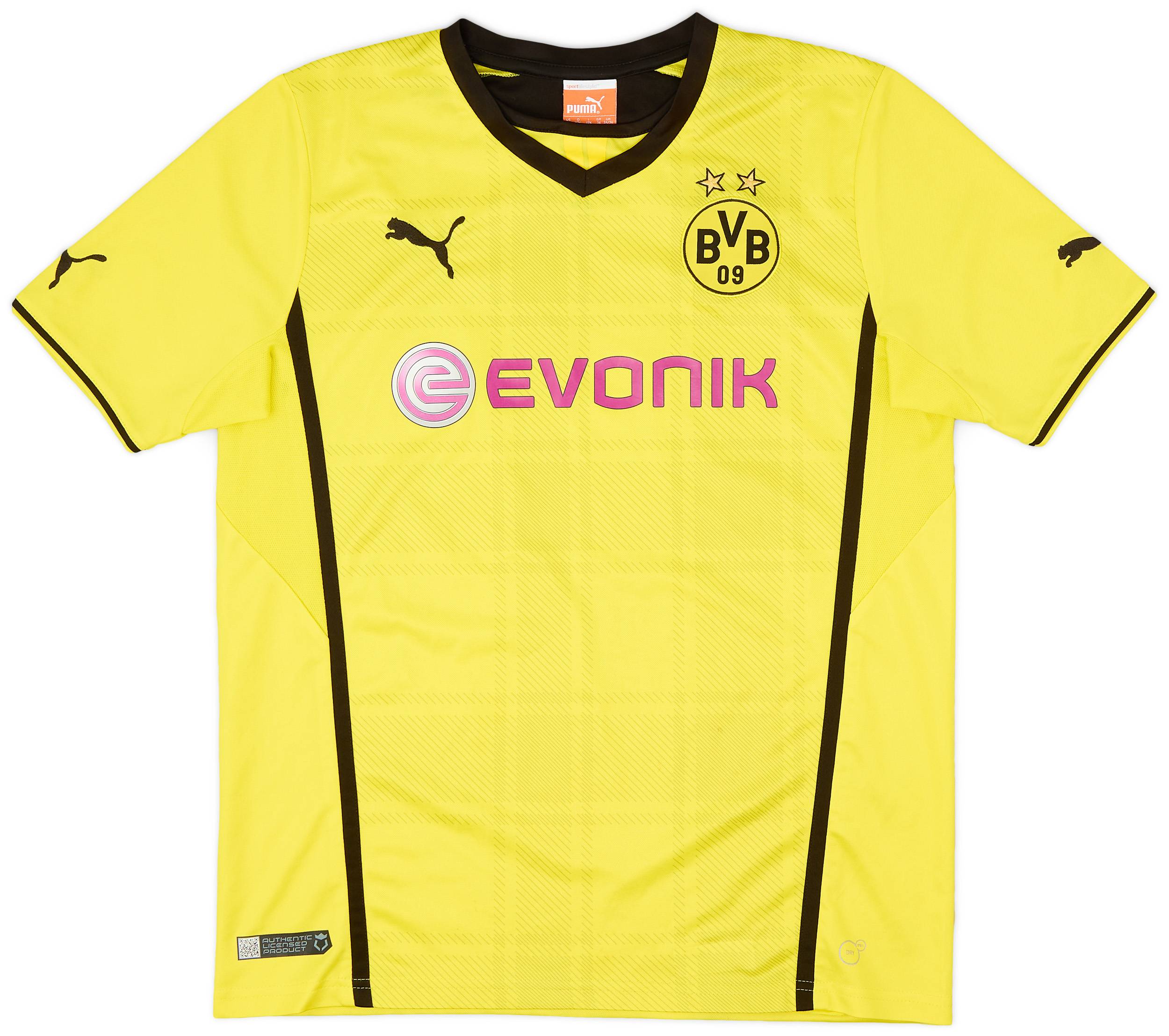 2013-14 Borussia Dortmund Home Shirt - 6/10 - (XL. Boys)