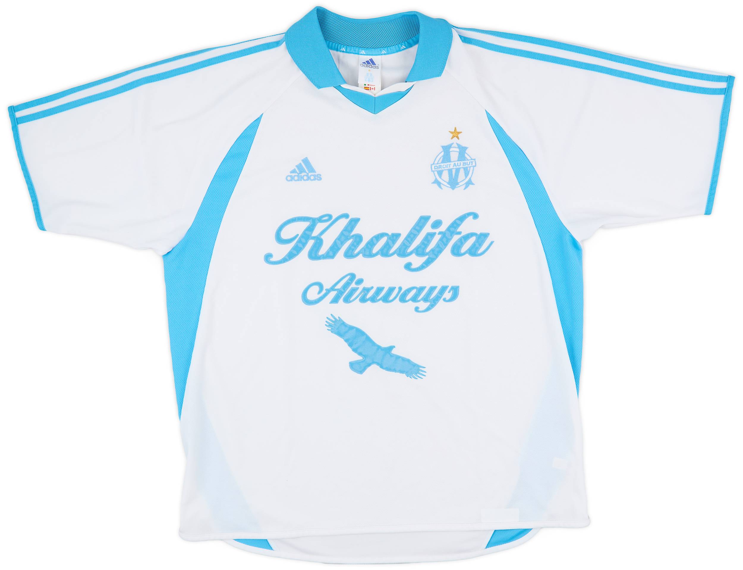 2001-02 Olympique Marseille Home Shirt - 5/10 - (XL)