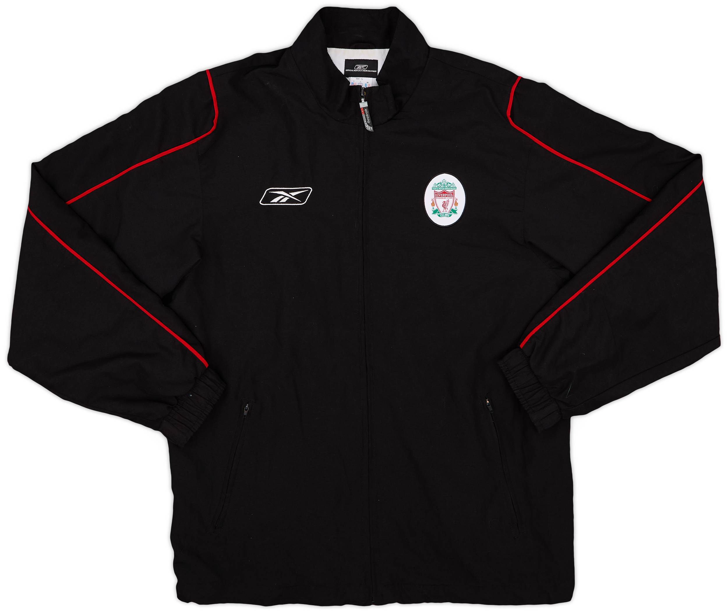 2003-04 Liverpool Reebok Track Jacket - 9/10 - (S)