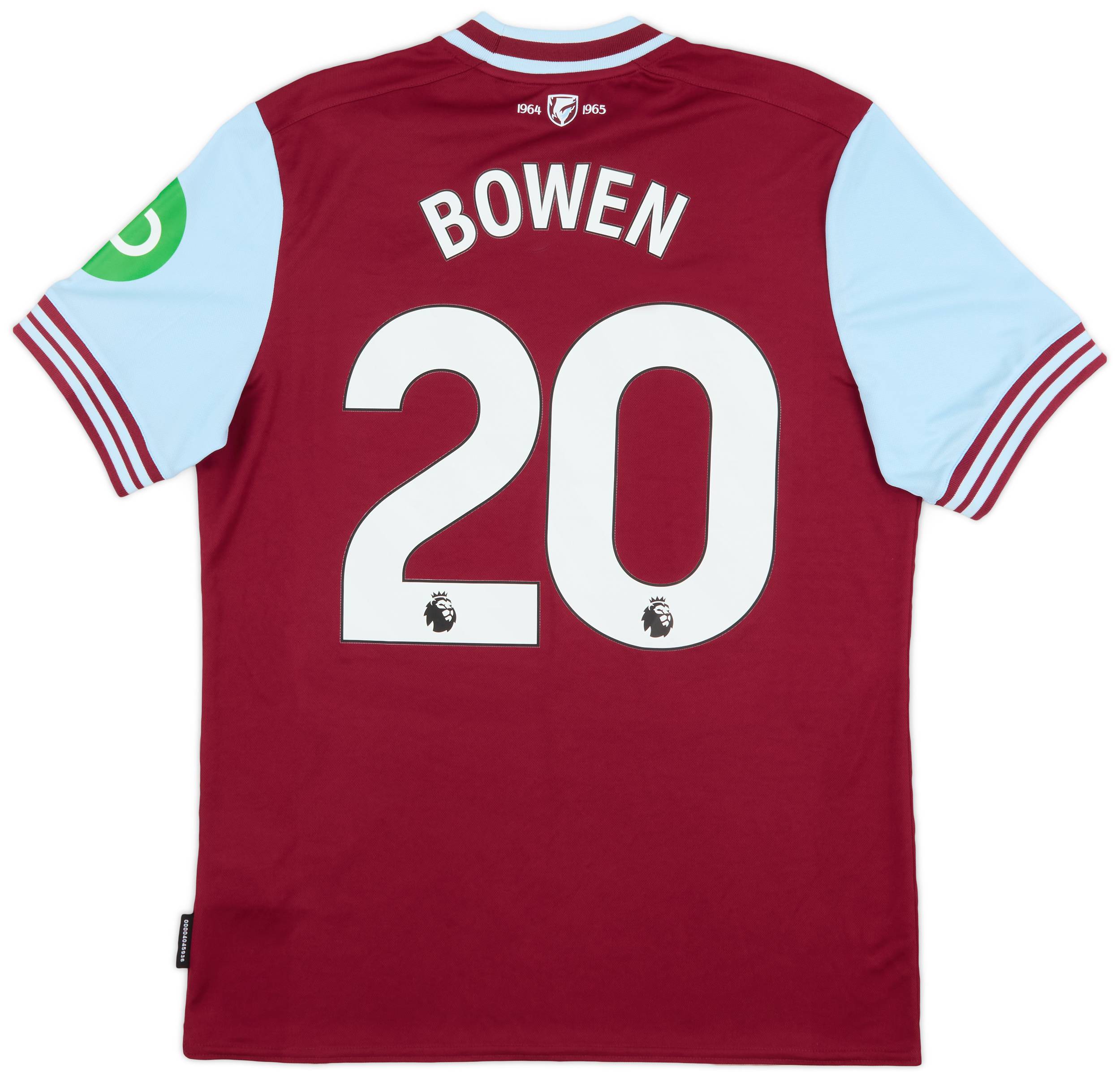 2024-25 West Ham Home Shirt Bowen #20