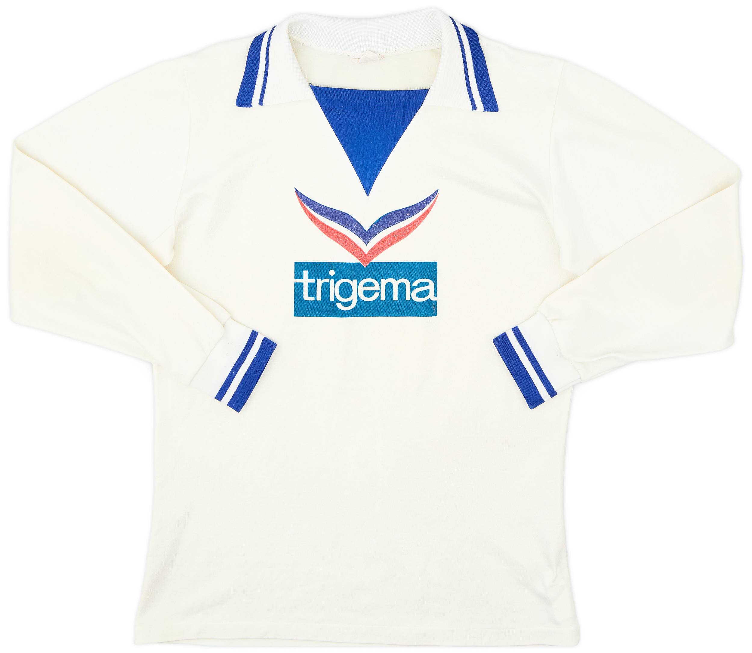 1981-82 Schalke 04 Away L/S Shirt - 6/10 - (M)