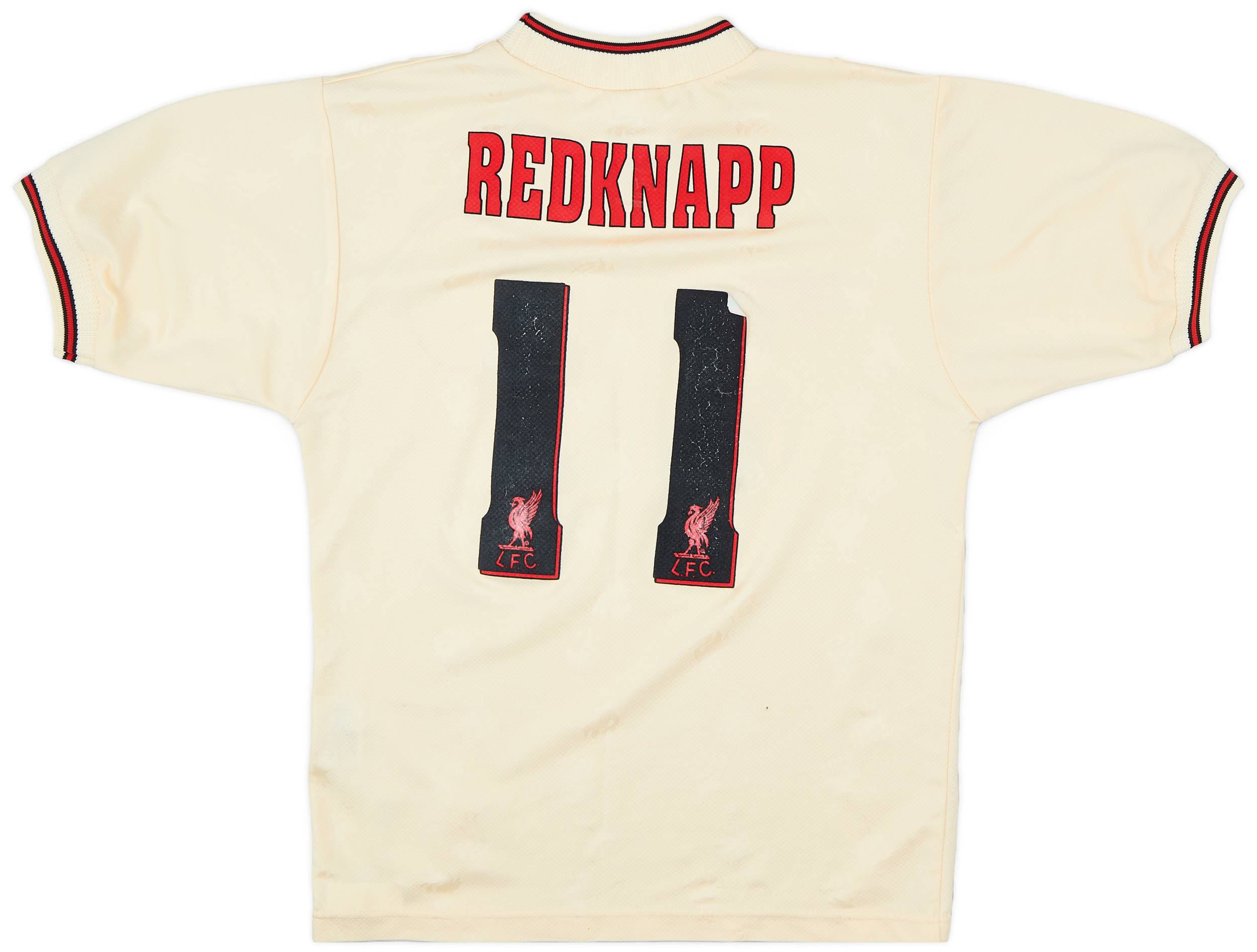 1996-97 Liverpool Away Shirt Redknapp #11 - 5/10 - (S)