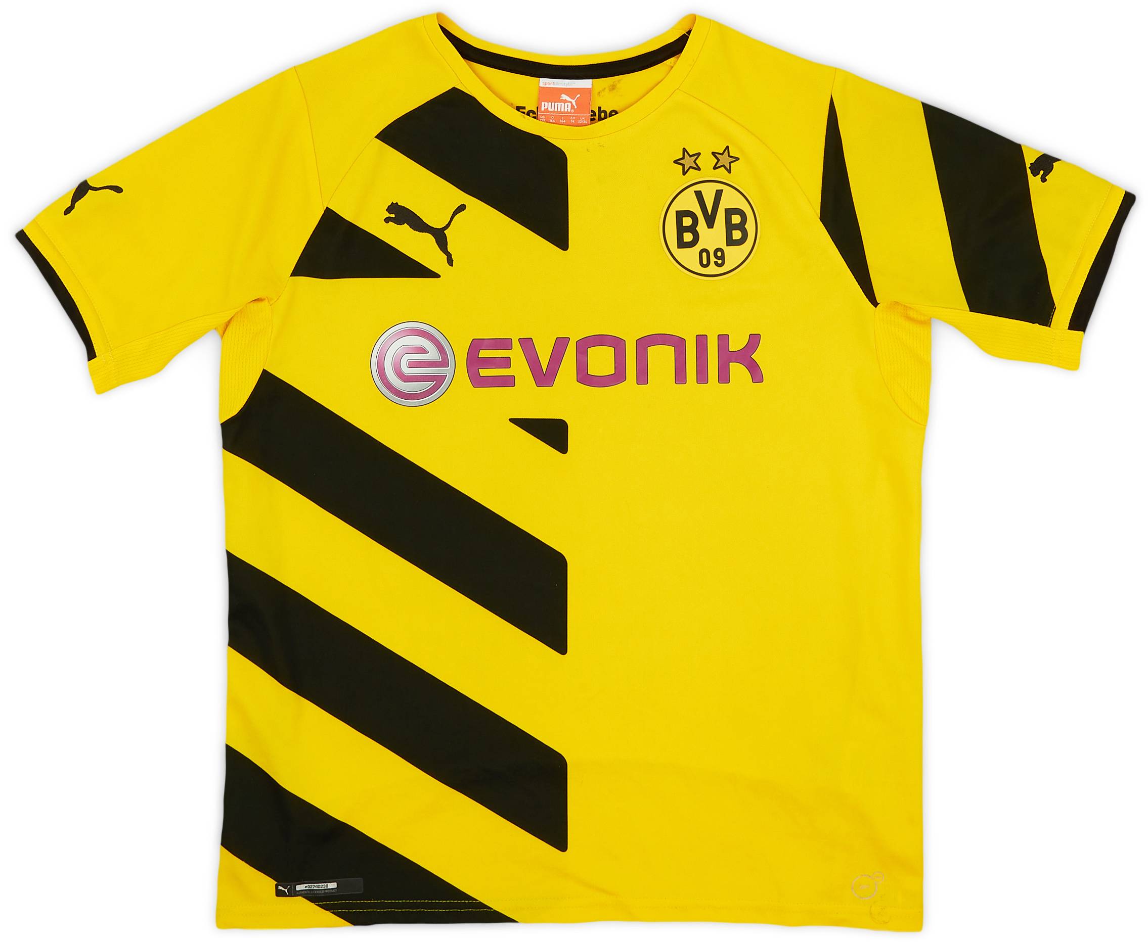 2014-15 Borussia Dortmund Home Shirt - 7/10 - (XL.Boys)