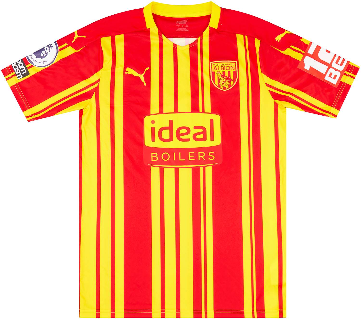 2020-21 West Brom Match Issue Third Shirt Grant #29 (v Leicester)