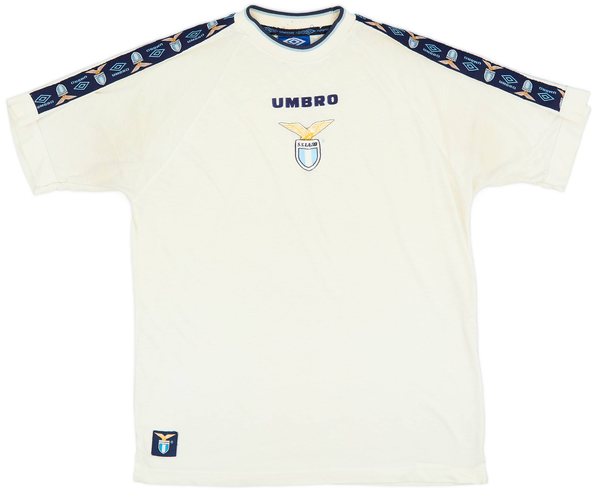 1997-98 Lazio Umbro Cotton T-Shirt - 6/10 - (L)