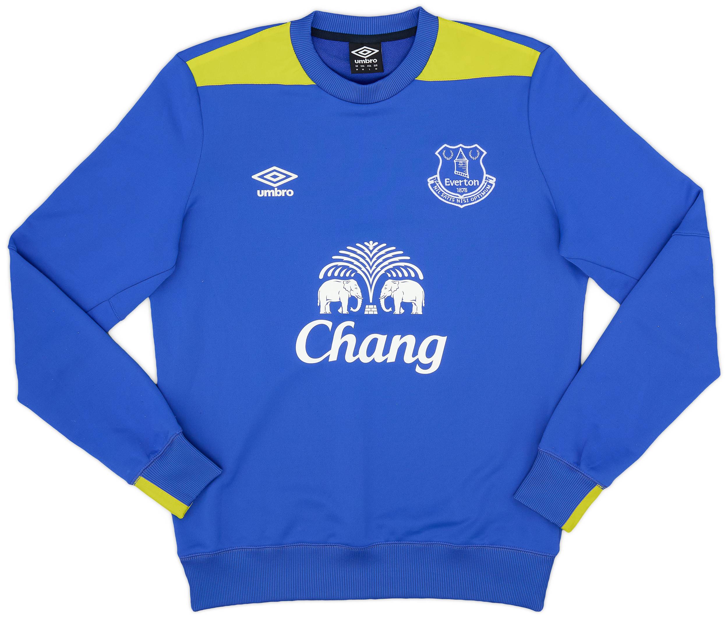 2015-16 Everton Umbro Sweat Top - 9/10 - (M)