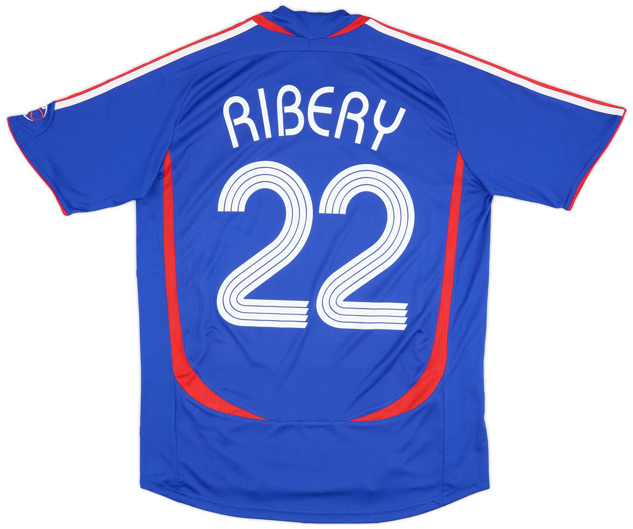 2006-07 France Home Shirt Ribery #22 - 9/10 - (M)