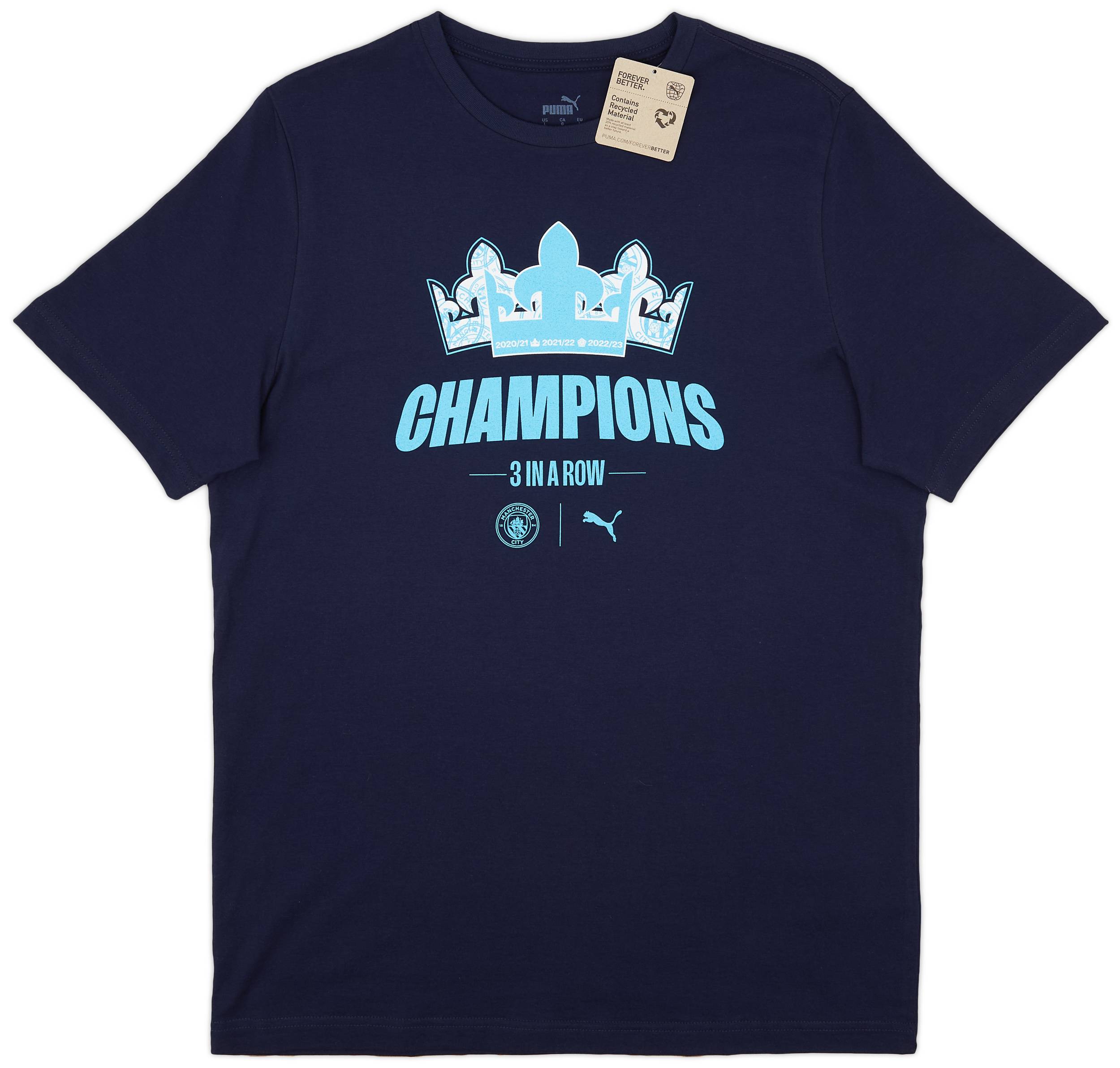 2022-23 Manchester City Puma Champions Tee