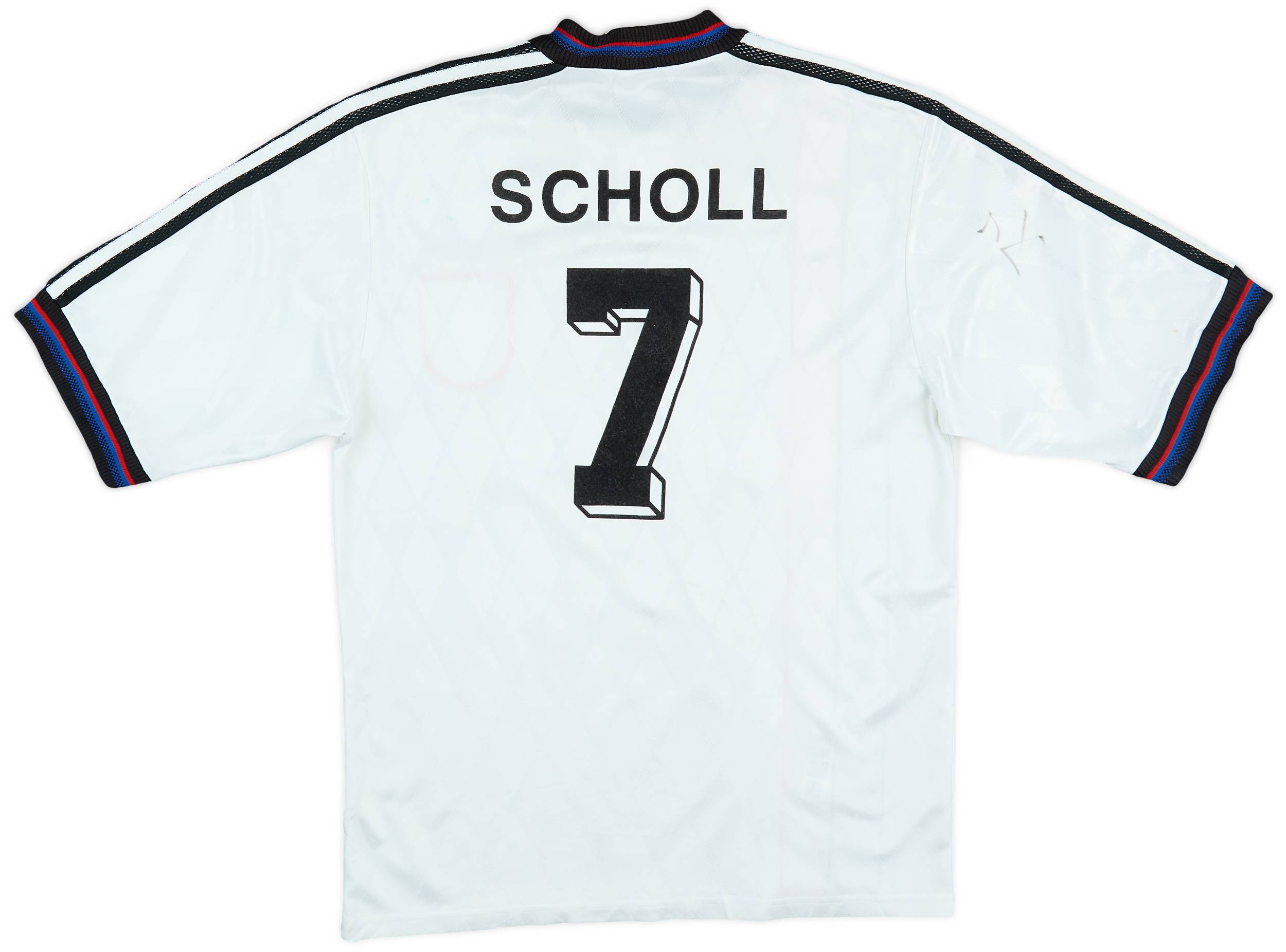 1996-98 Bayern Munich Away Shirt Scholl #7 - 6/10 - (S)