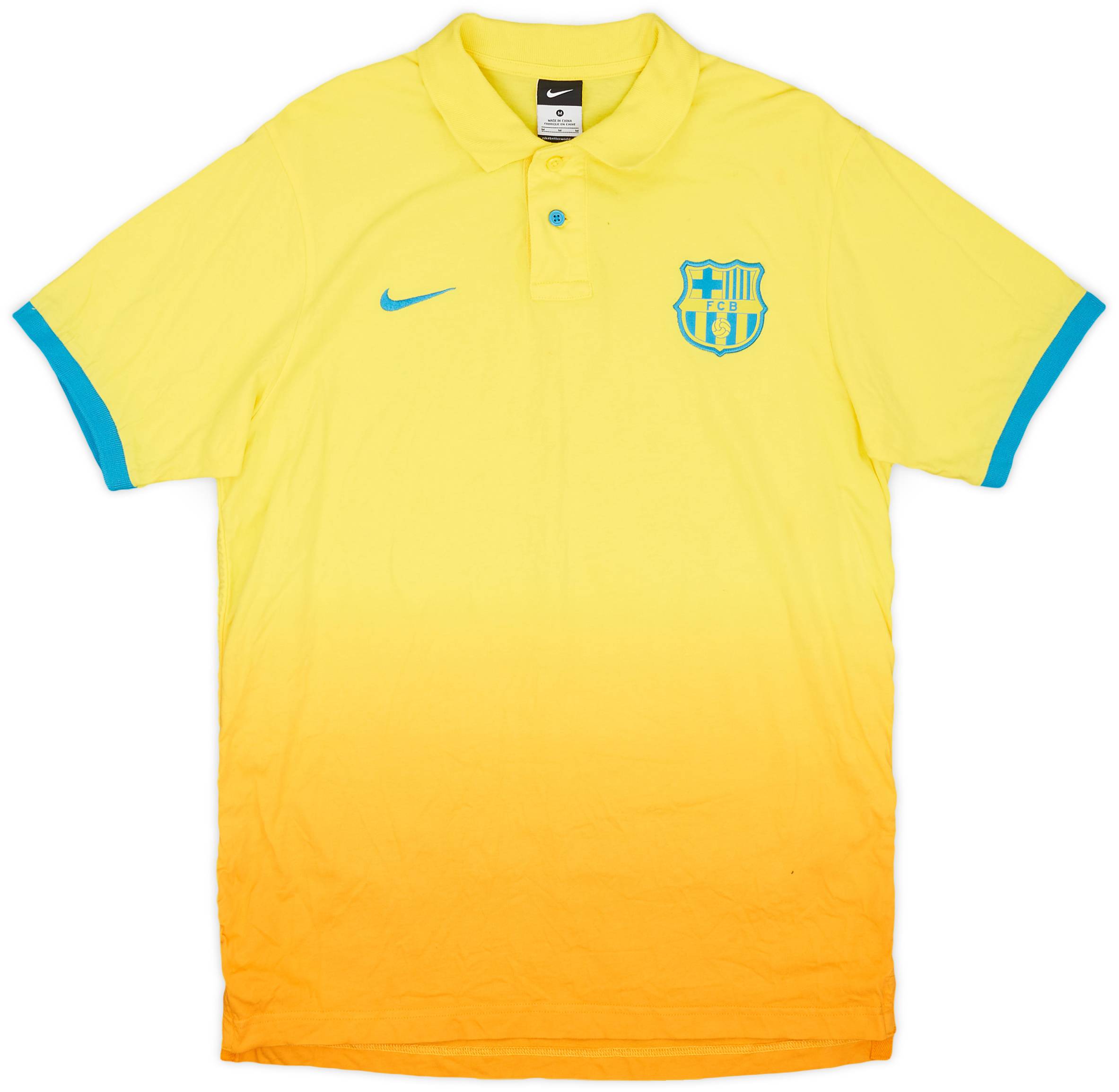 2013-14 Barcelona Nike Polo Shirt - 8/10 - (M)