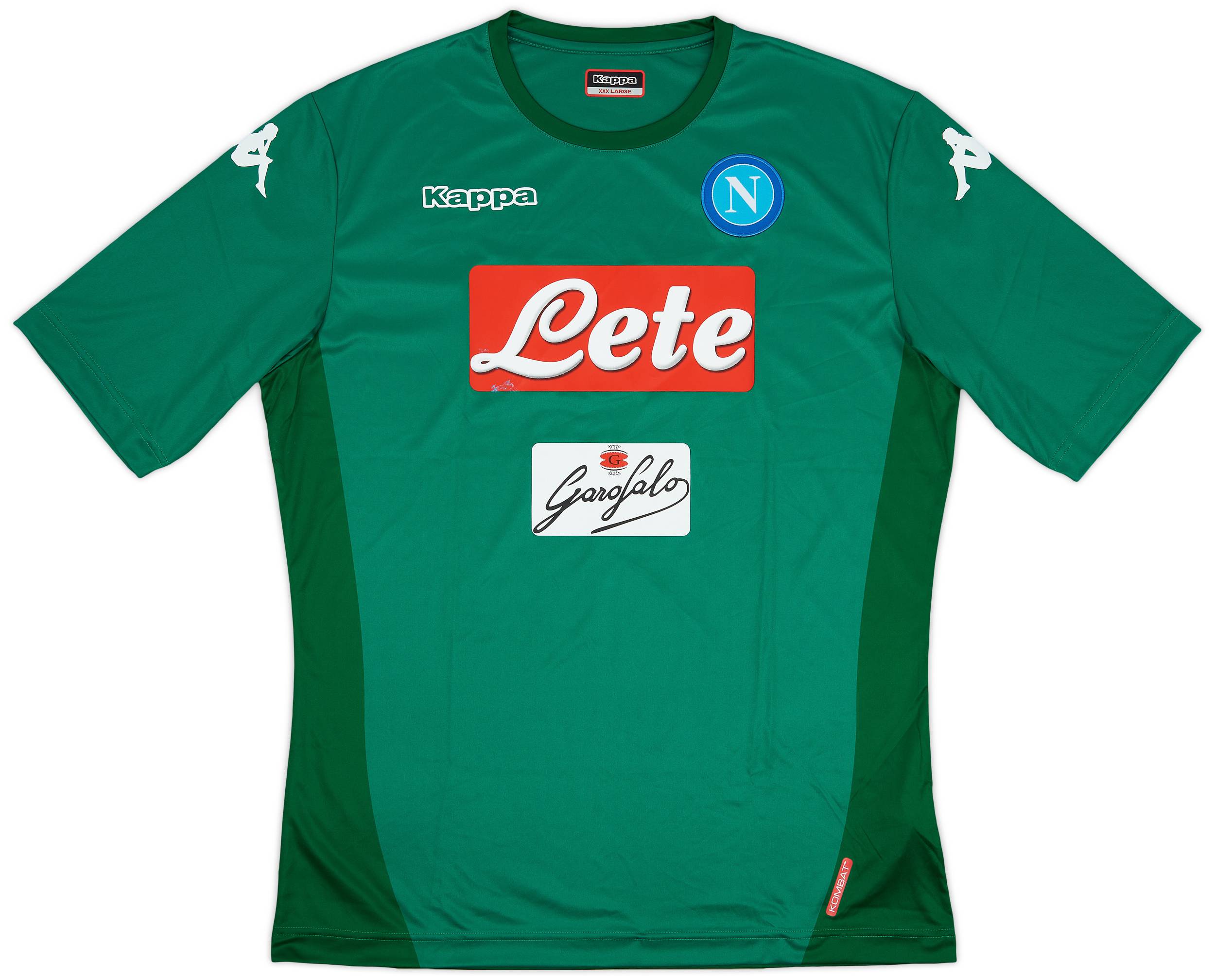 2017-18 Napoli GK S/S Shirt - 6/10 - (3XL)