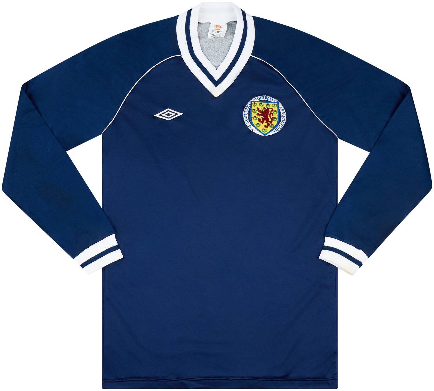 1982-83 Scotland Match Issue Home Shirt #14 (Narey)