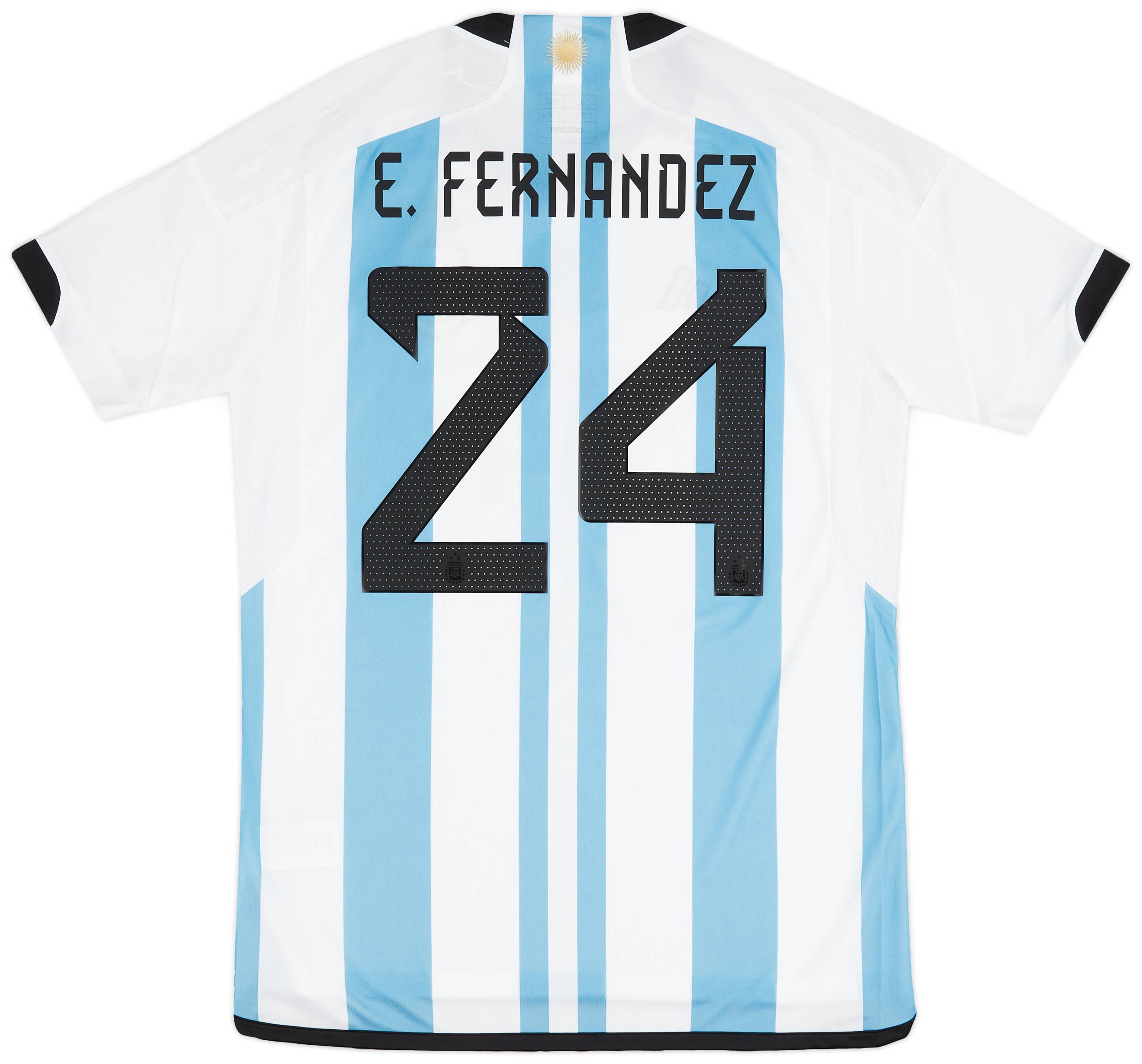 2022-23 Argentina Home Shirt E.Fernandez #24