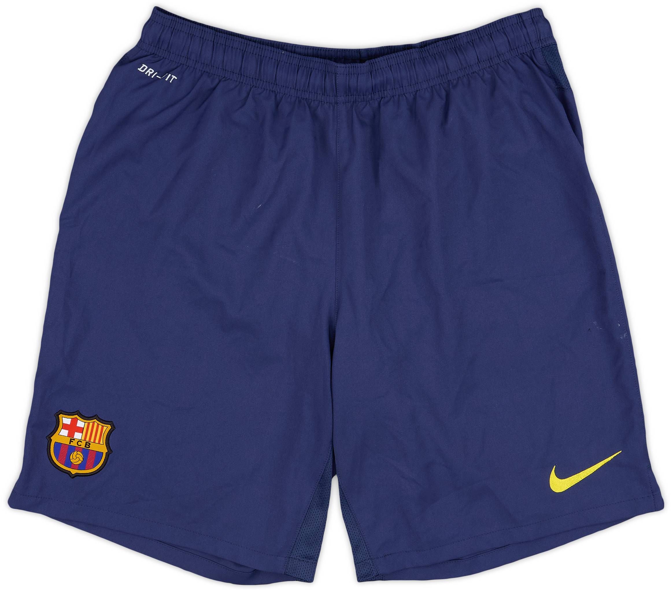2013-14 Barcelona Home Shorts - 5/10 - (L)