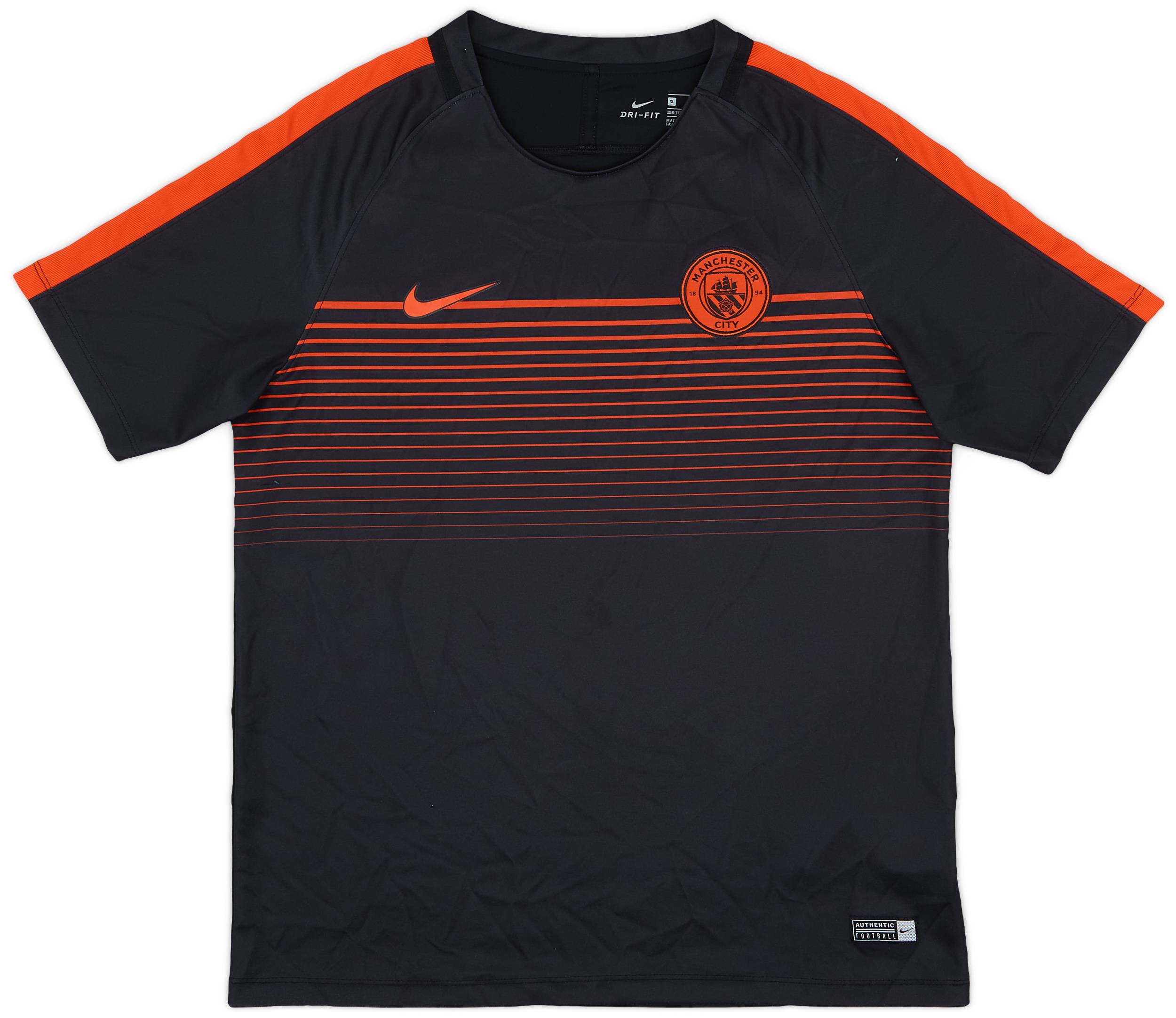 2016-17 Manchester City Nike Training Shirt - 8/10 - (XL.Boys)