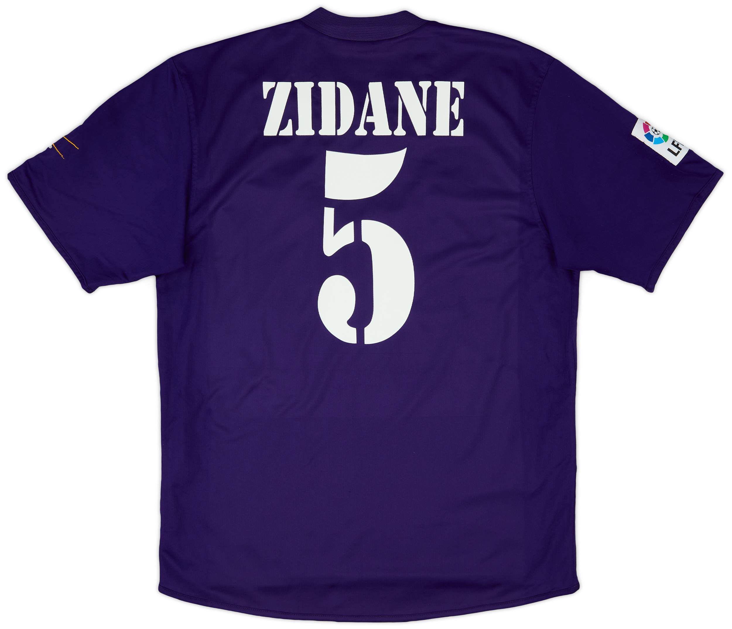 2001-02 Real Madrid Centenary Third Shirt Zidane #5 - 9/10 - (L)