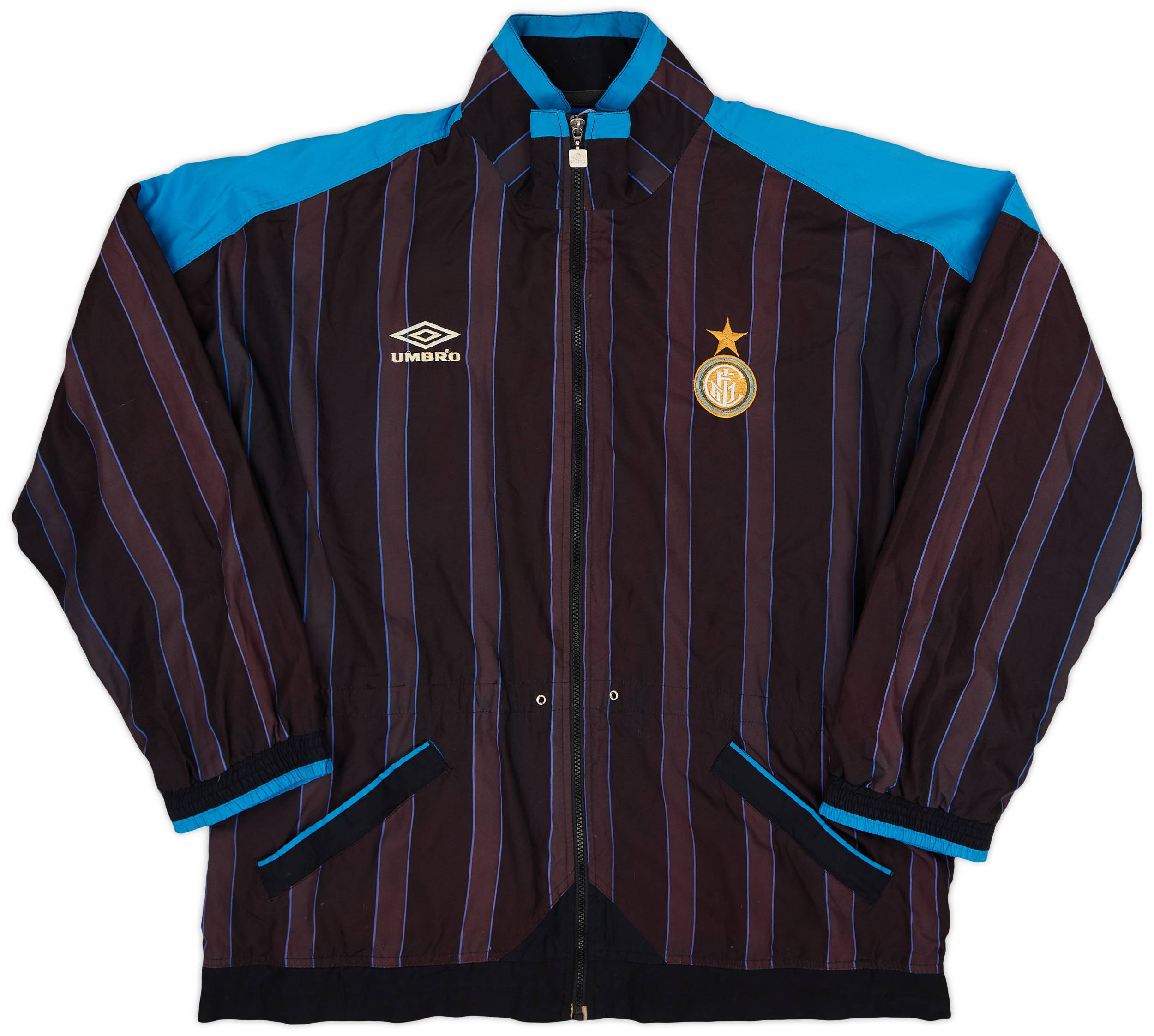 1997-98 Inter Milan Umbro Bench Coat - 8/10 - (XL)