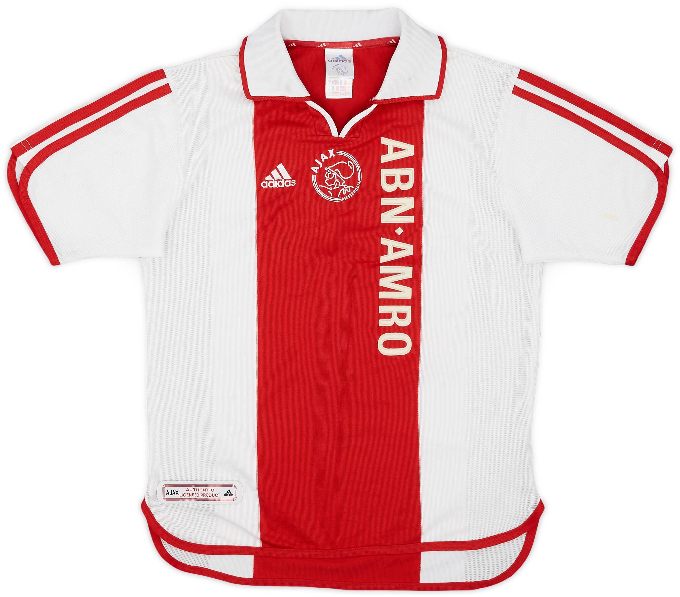 2000-01 Ajax Centenary Home Shirt - 8/10 - (Y)