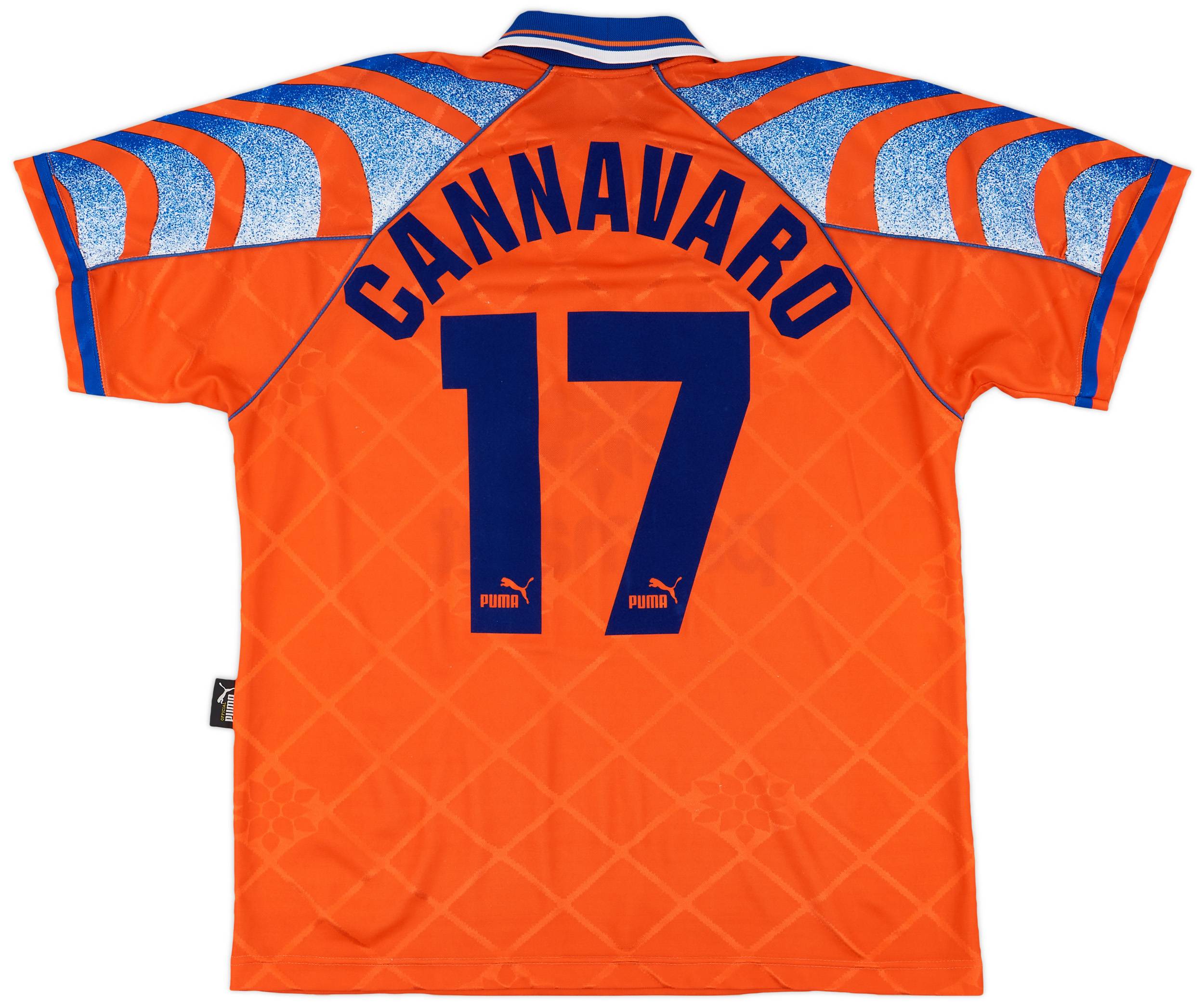 1996-97 Parma Third Shirt Cannavaro #17 - 8/10 - (L)