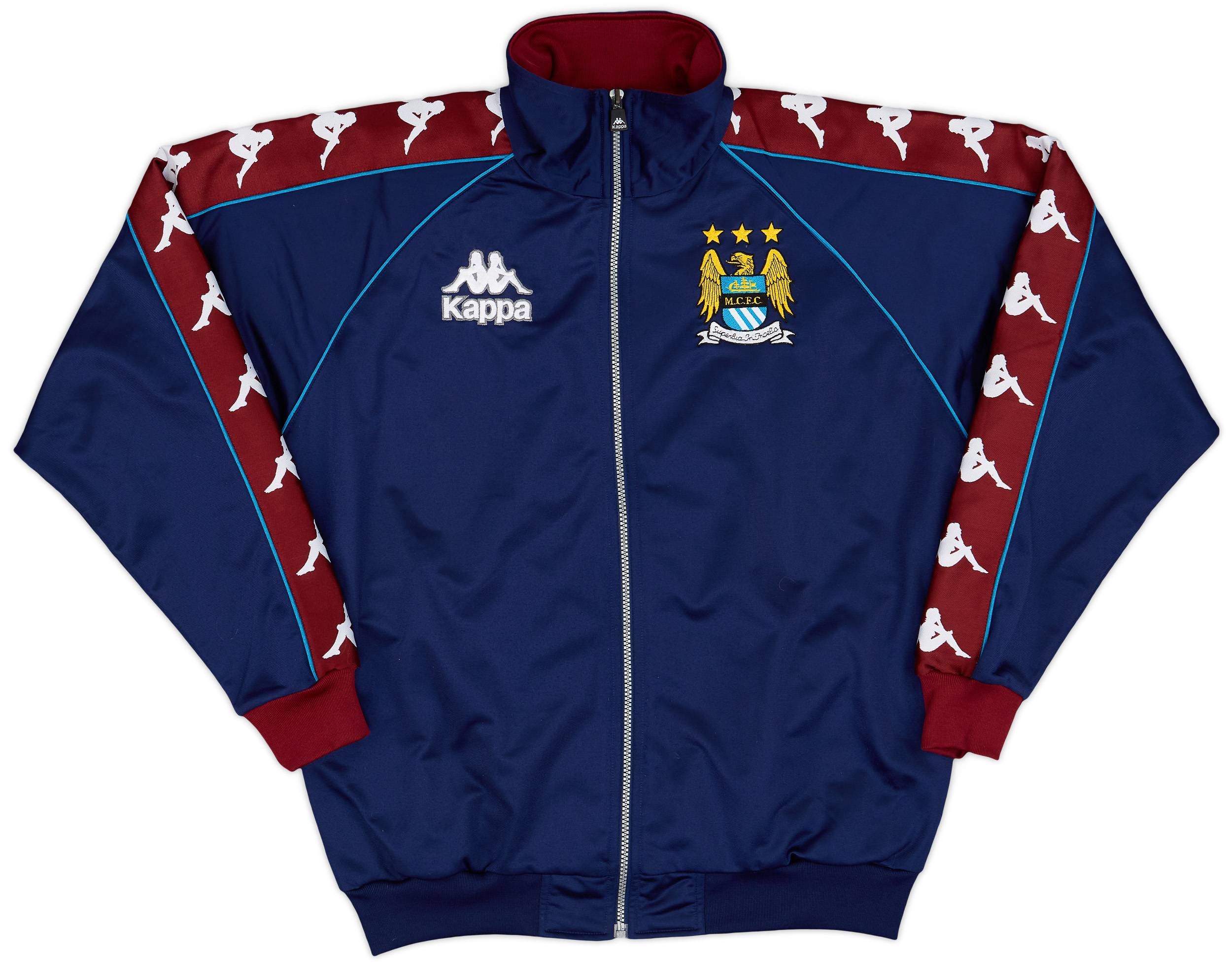 1997-99 Manchester City Kappa Track Jacket - 9/10 - (M)