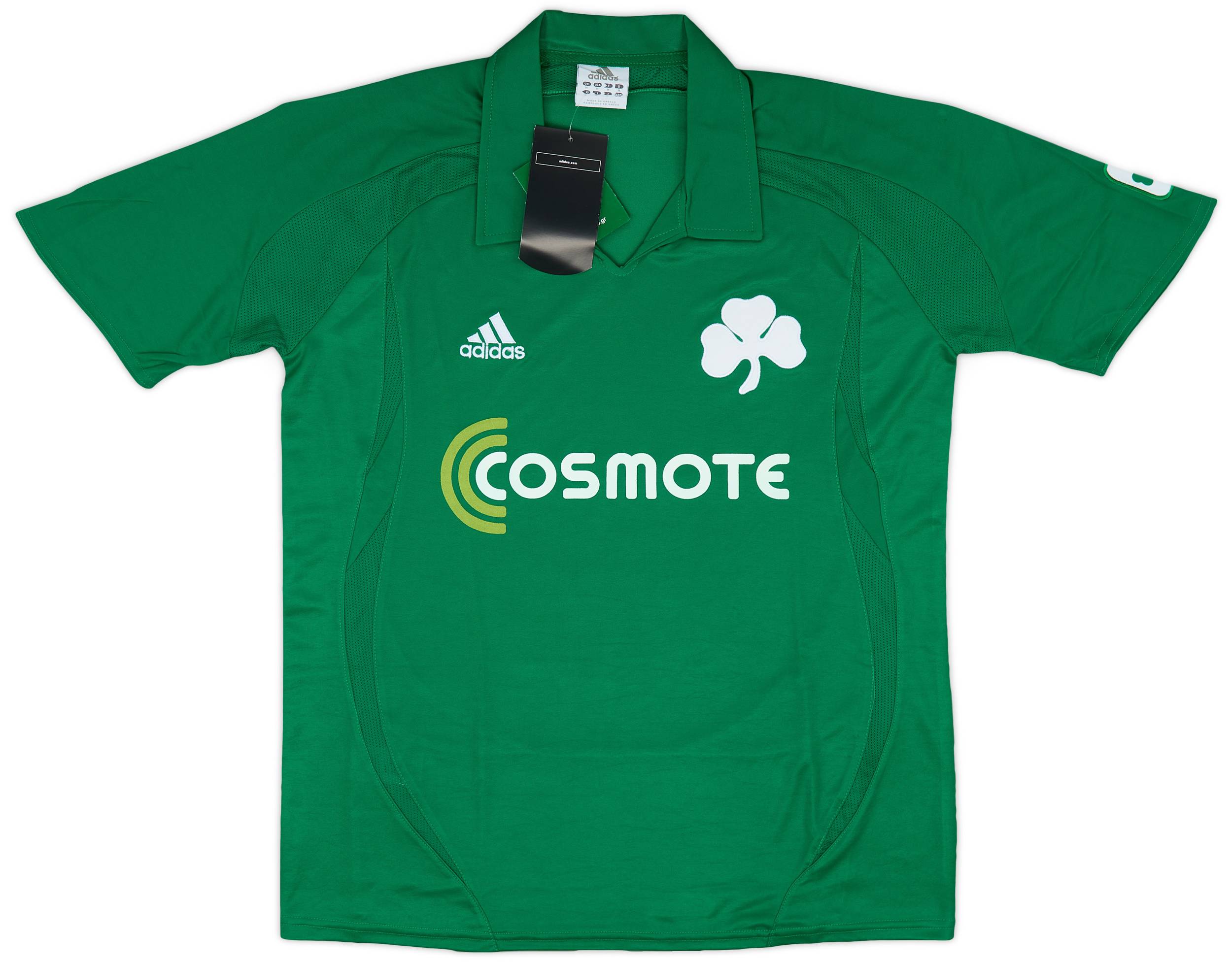 2008-09 Panathinaikos Home Shirt (M)