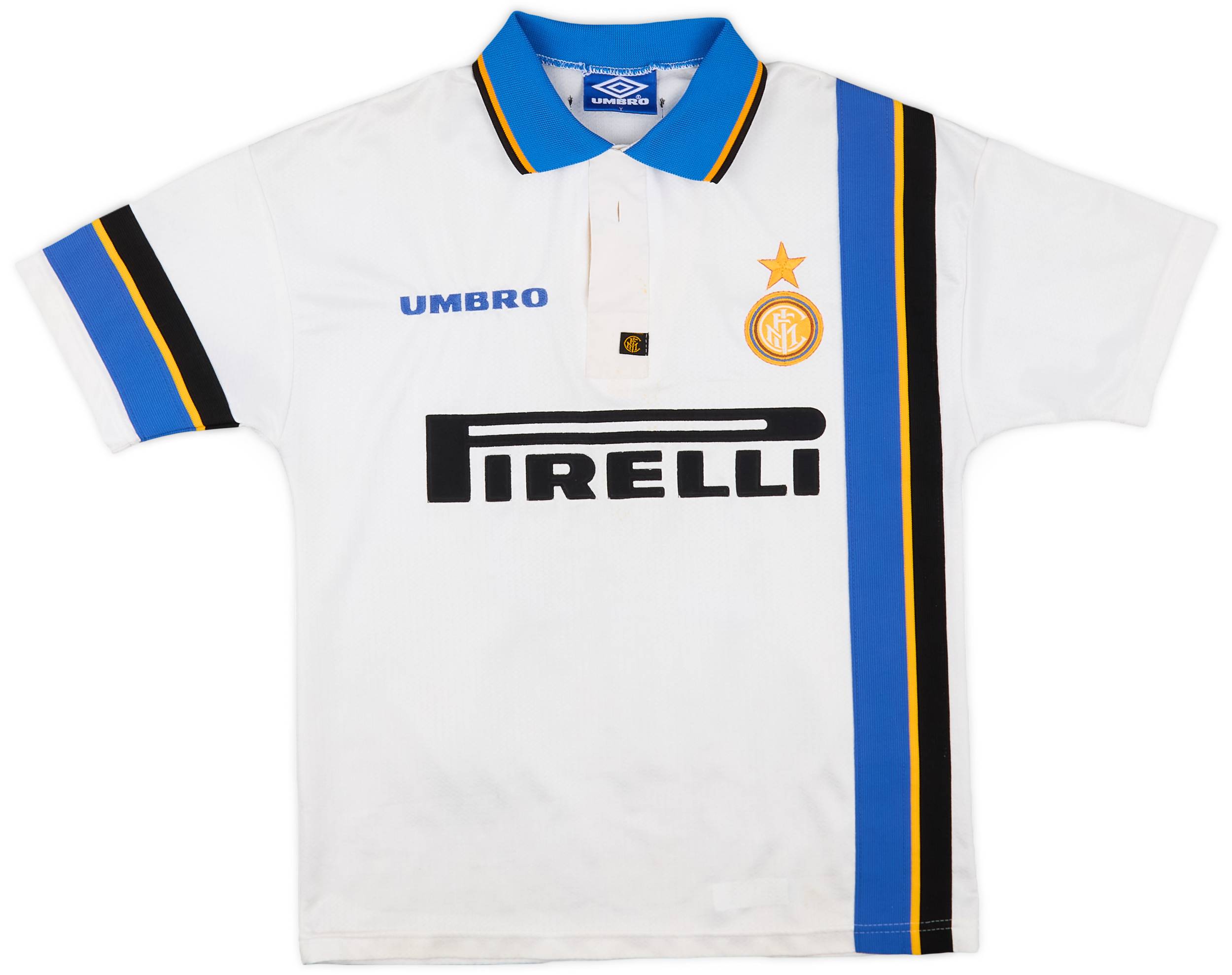 1997-98 Inter Milan Away Shirt #10 - 4/10 - (Y)