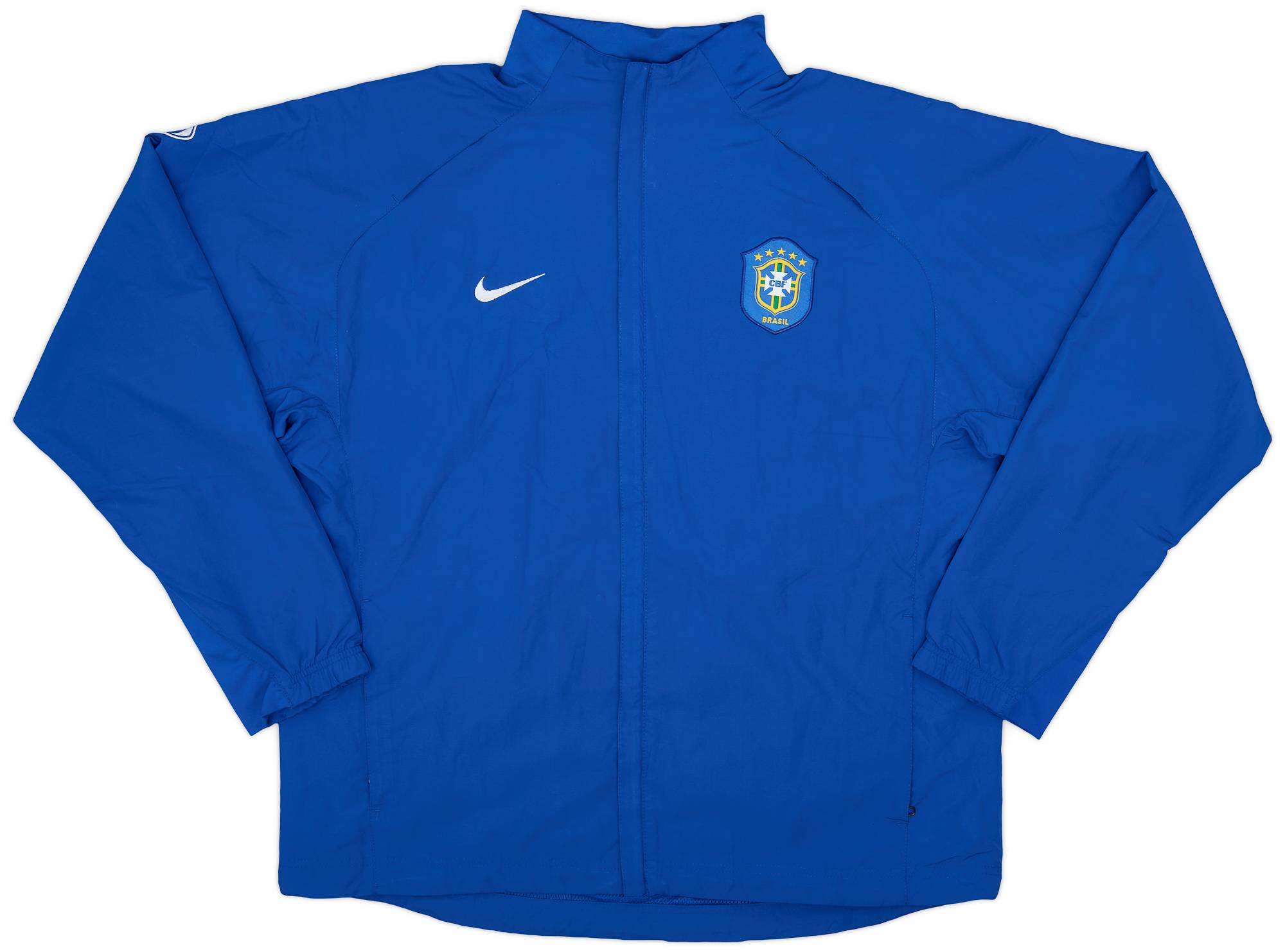 Nike ブラジル代表 トレーニングウェア　2006 2006-08 Brazil Nike Track Jacket - 9/10 - (XL)