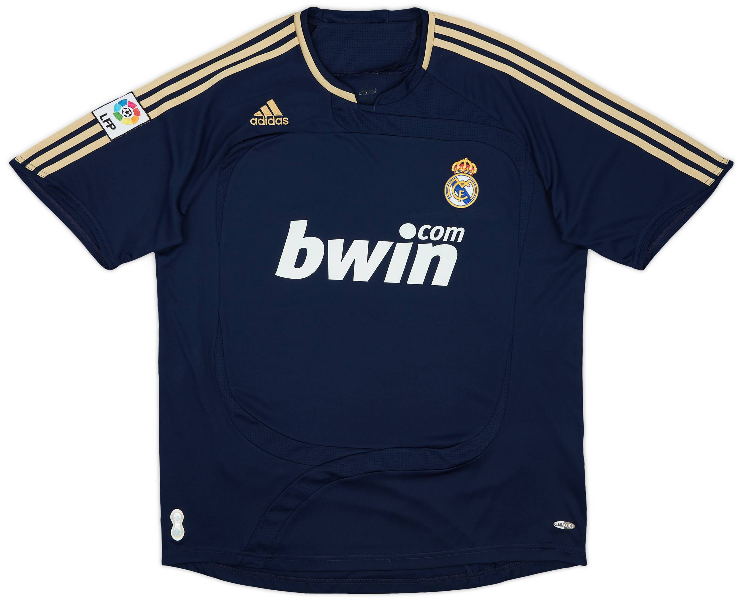 Real Madrid 02/03 100周年 RAUL 2008-09 Real Madrid CL Third Shirt Raul #7 (XL)