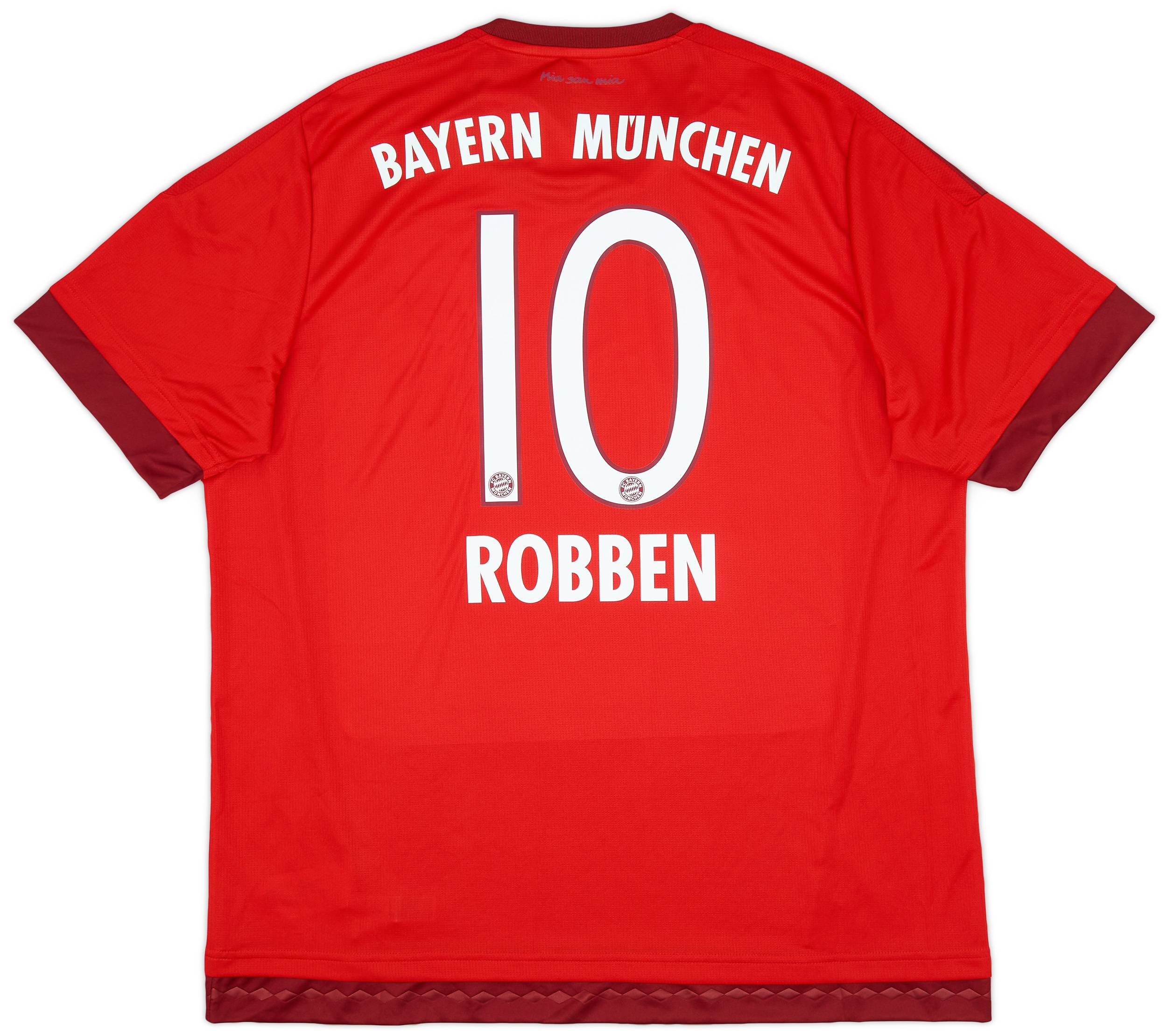 2015-16 Bayern Munich Home Shirt Robben #10 (XL)