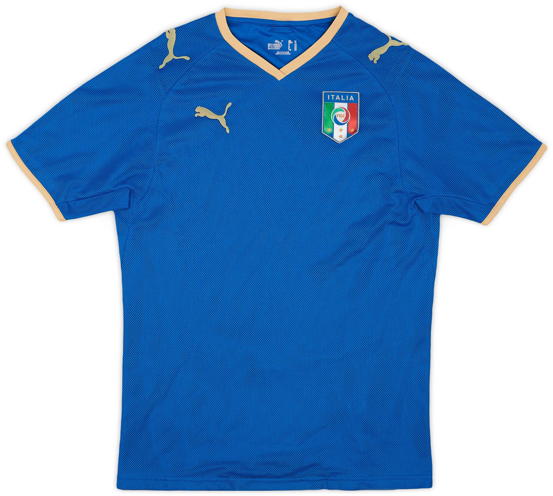 2007-08 Italy Home Shirt - 8/10 - (XS)