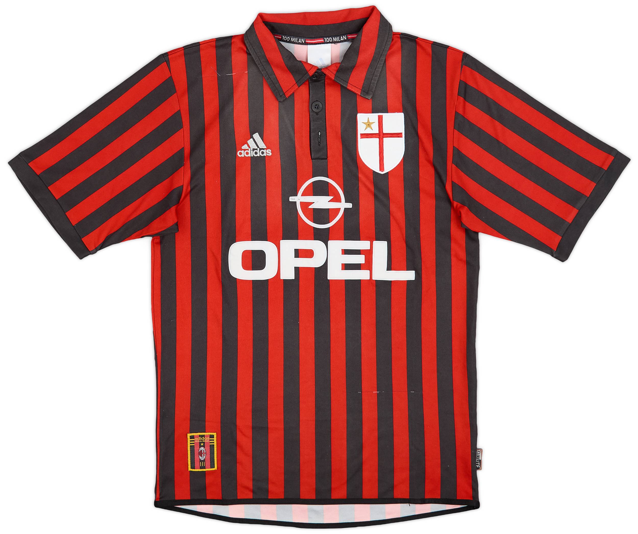 1999-00 AC Milan Centenary Home Shirt - 5/10 - (S)