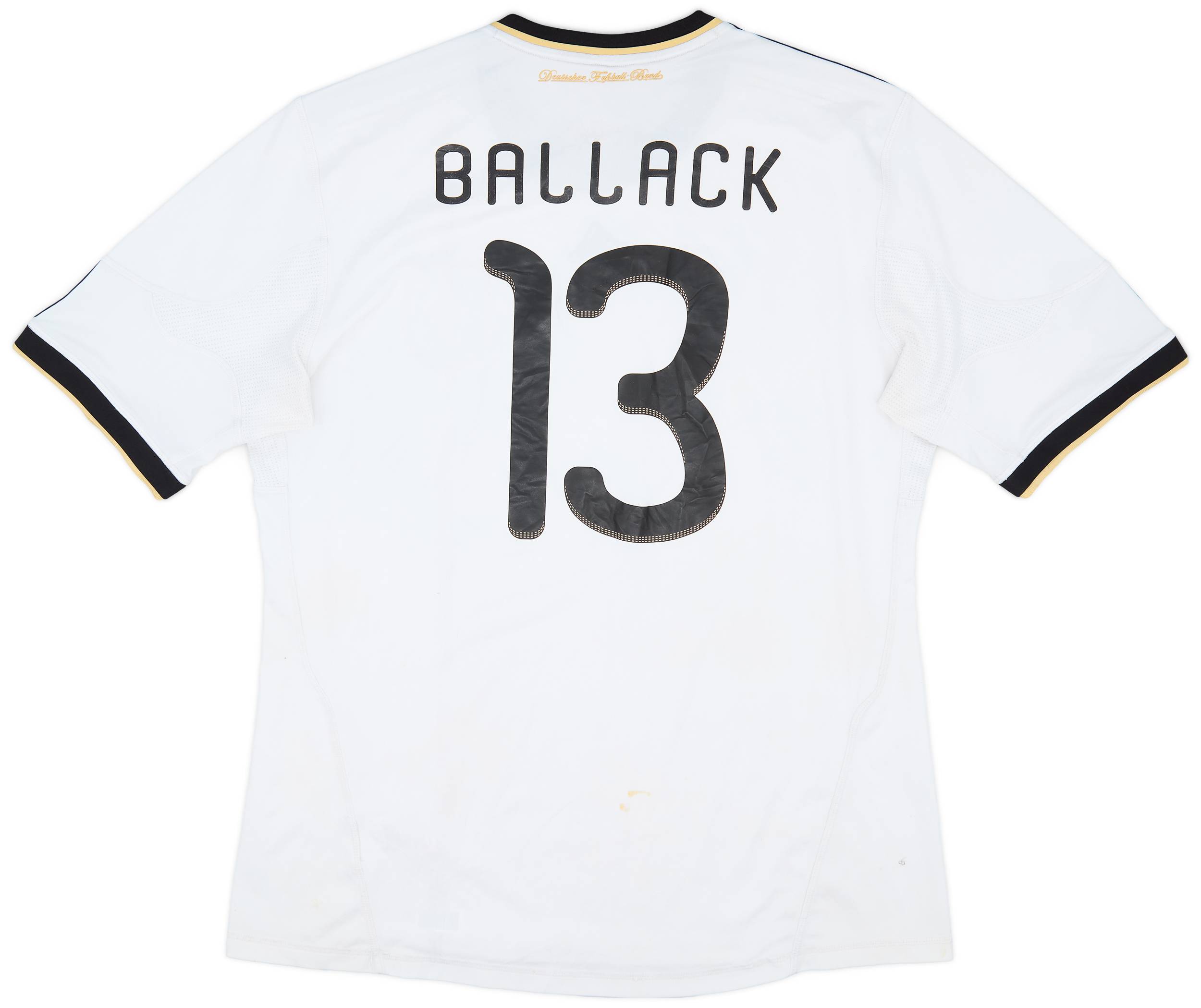 2010-11 Germany Home Shirt Ballack #13 - 5/10 - (XL)