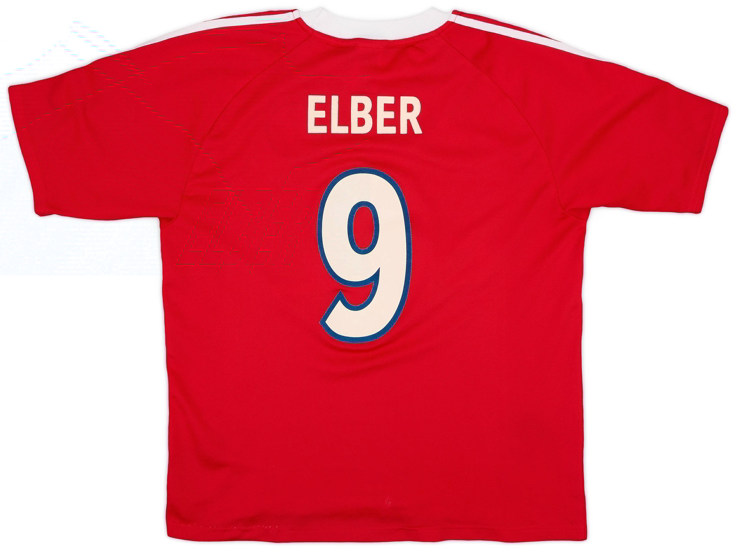 2000-01 Bayern Munich CL Home Shirt Elber #9 - 9/10 - (M)
