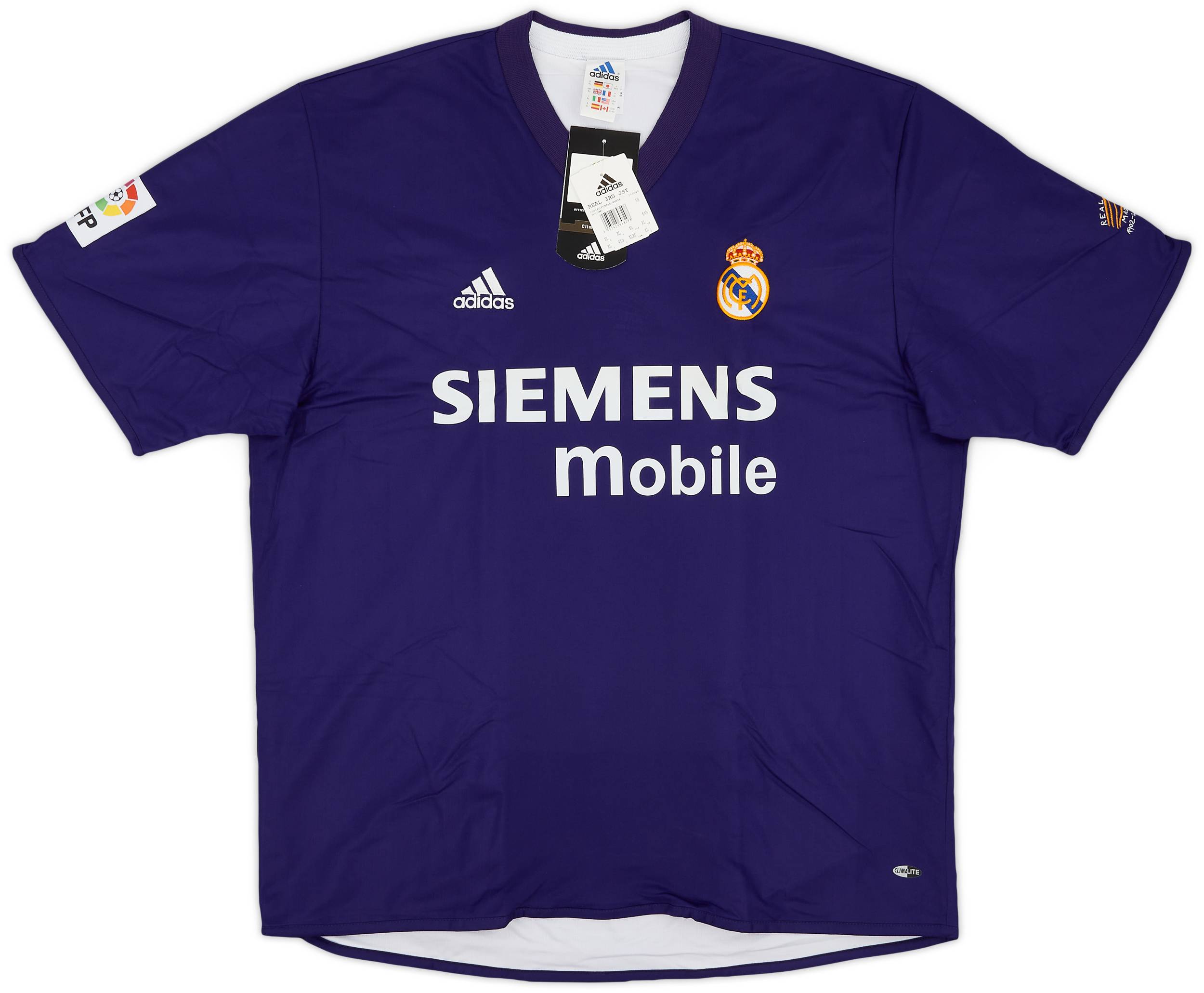 Real Madrid 02/03 100周年 RAUL 2002-03 Real Madrid Centenary Home Shirt Raul #7 - 9/10 - (S)