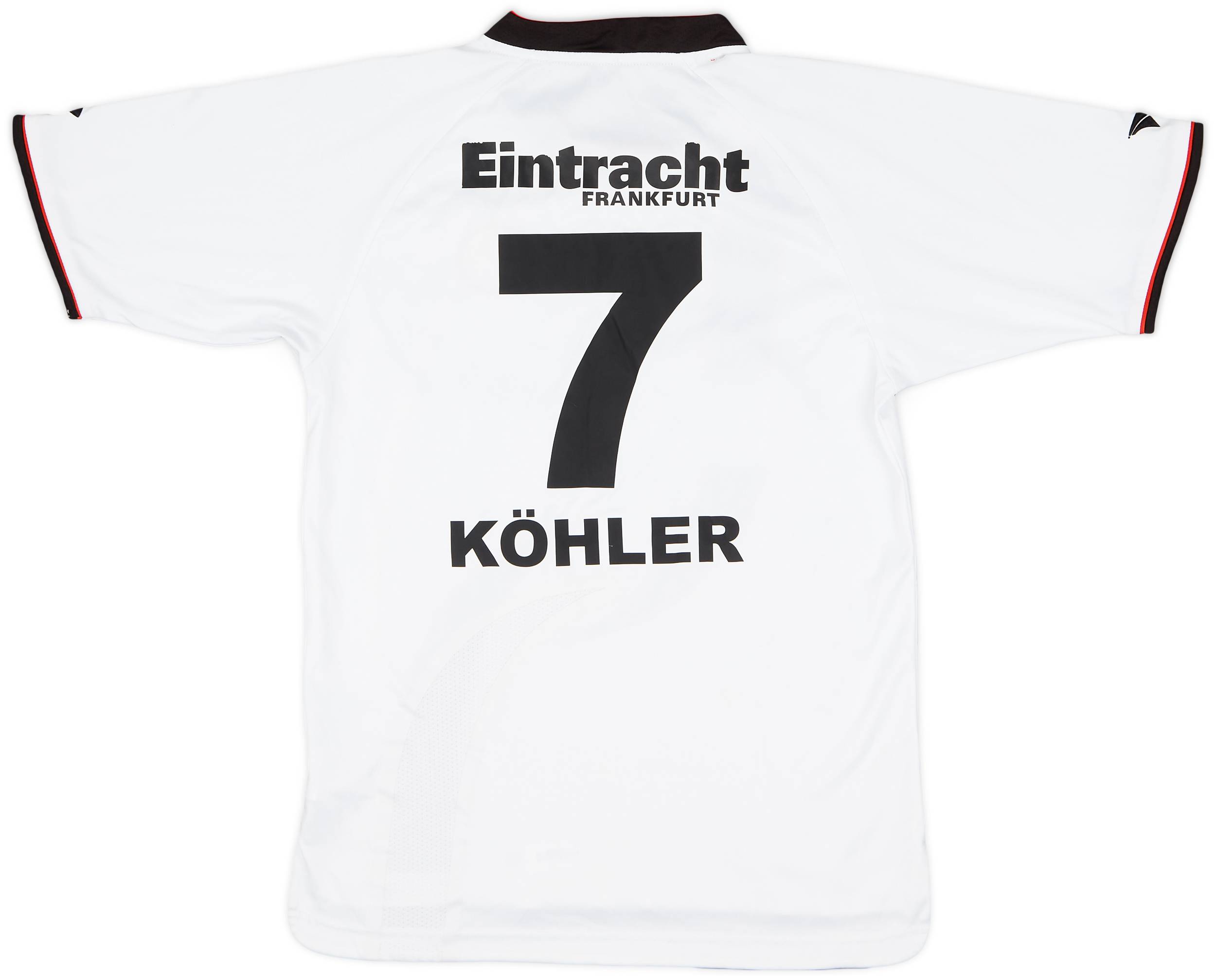 2008-11 Eintracht Frankfurt Signed Away Shirt Kohler #7 - 8/10 - (XS)