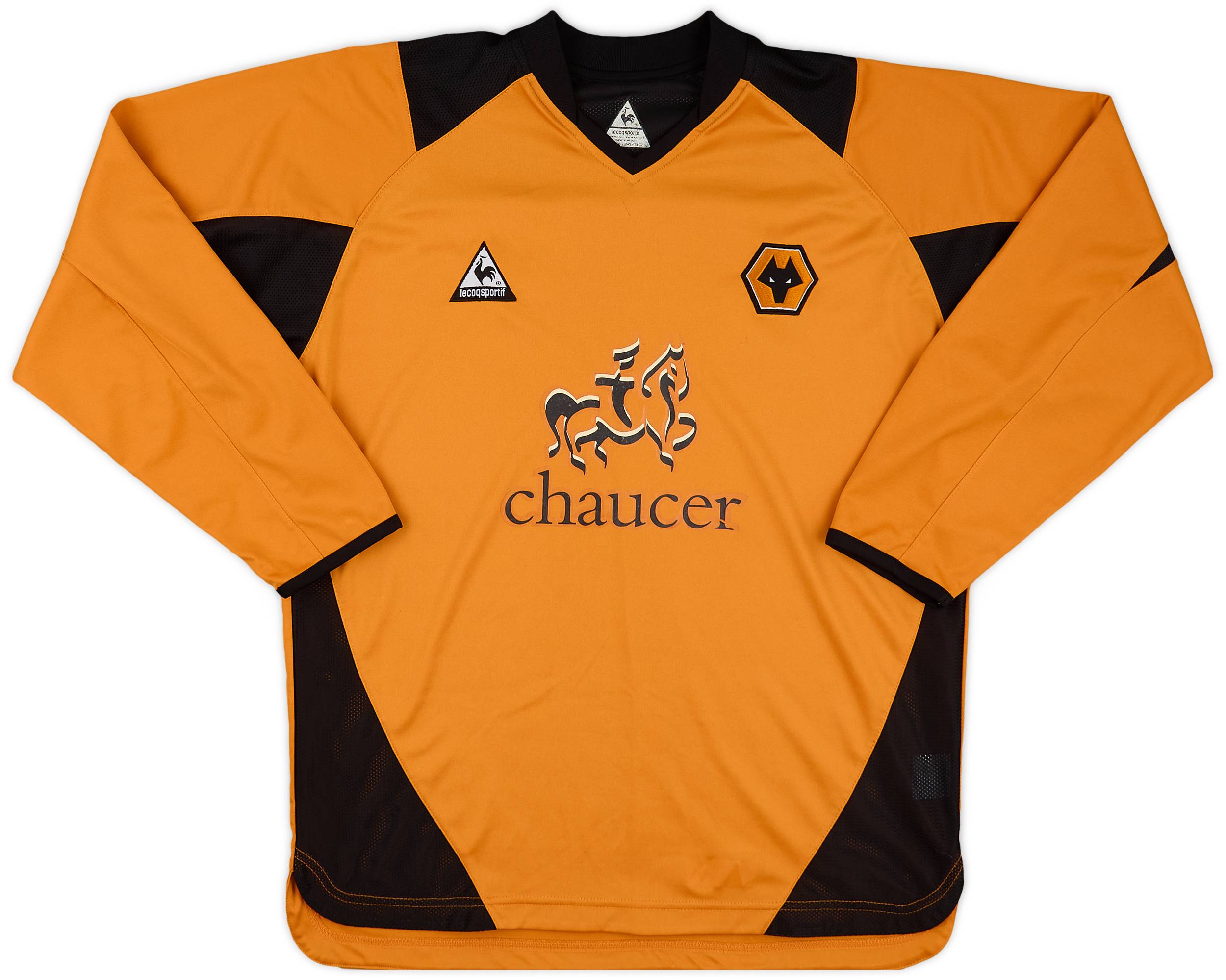 2004-06 Wolves Home L/S Shirt - 8/10 - (S)