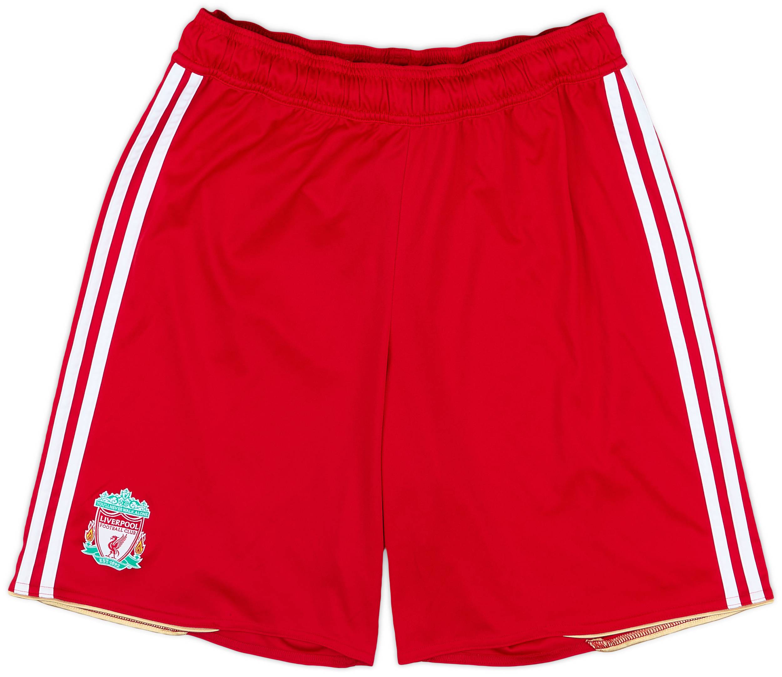 2010-11 Liverpool Home Shorts - 9/10 - (M)