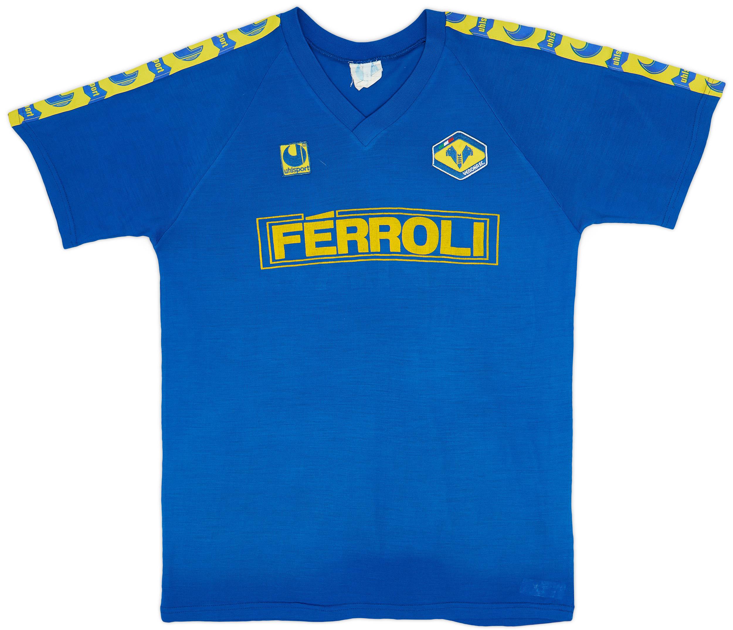 1991-92 Hellas Verona Uhlsport Training Shirt - 8/10 - (L)