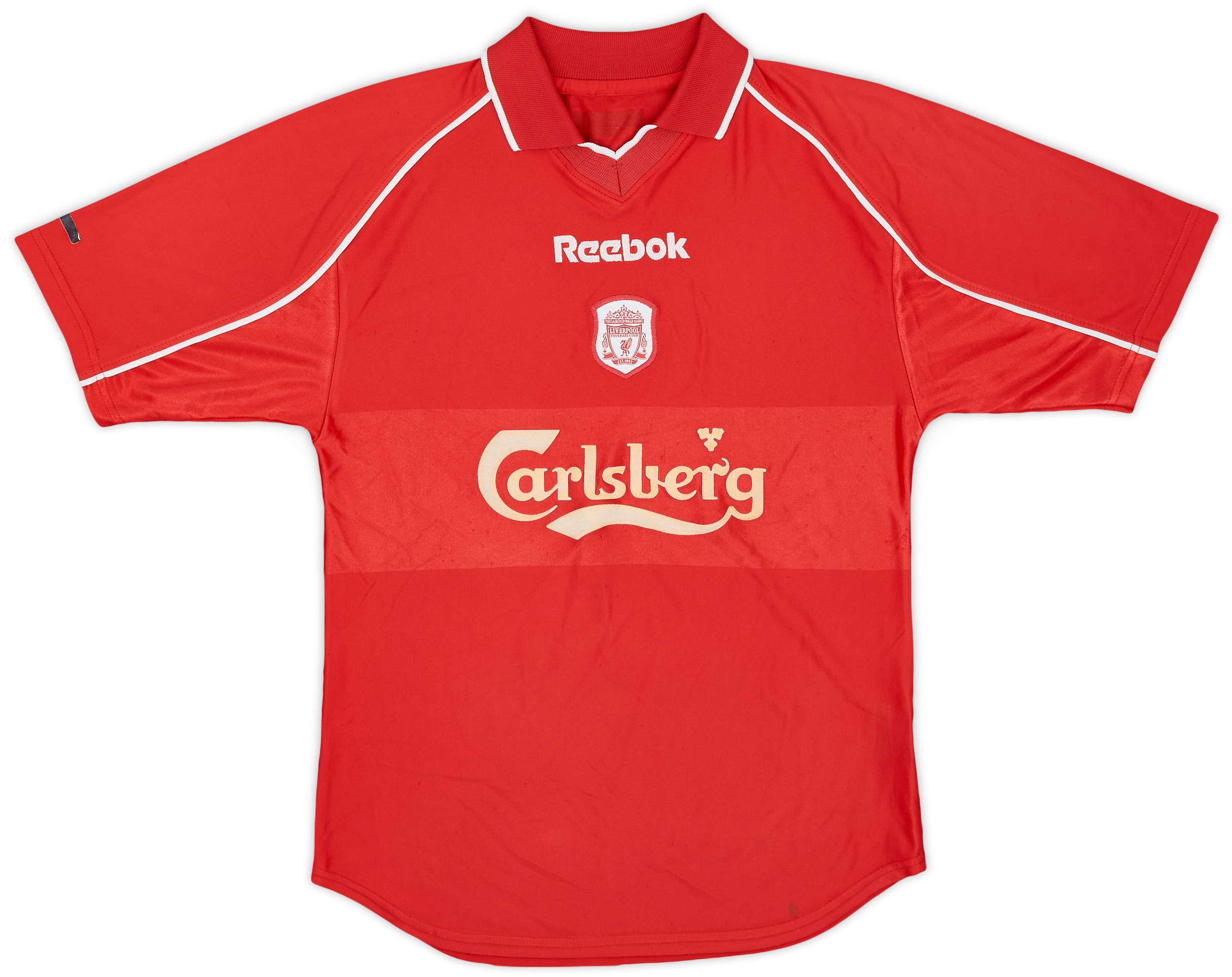2000-02 Liverpool Home Shirt - 6/10 - (XL.Boys)