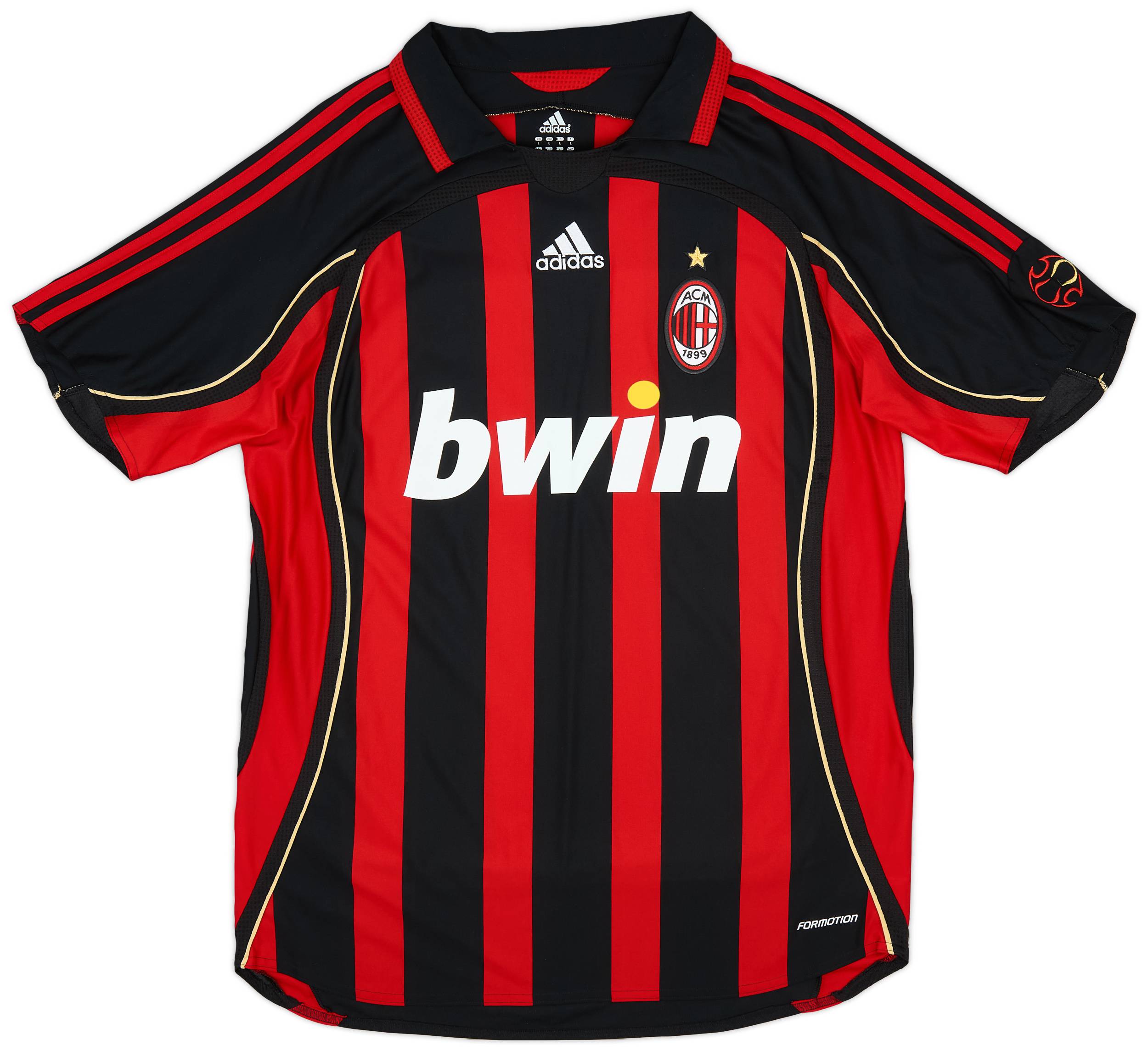 レア　AC Milan 半袖シャツ Vintage 06-07 AC Milan Home Shirt - Kaká #22 Short Sleeve | eBay